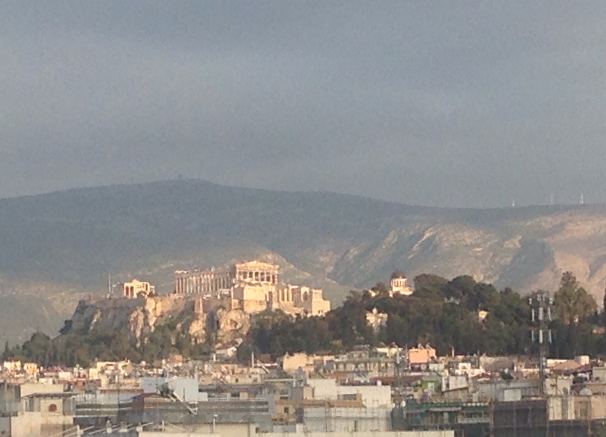 A magnificent view of Acropolis in ΒΟΤΑΝΙΚΟΣ, Athens
