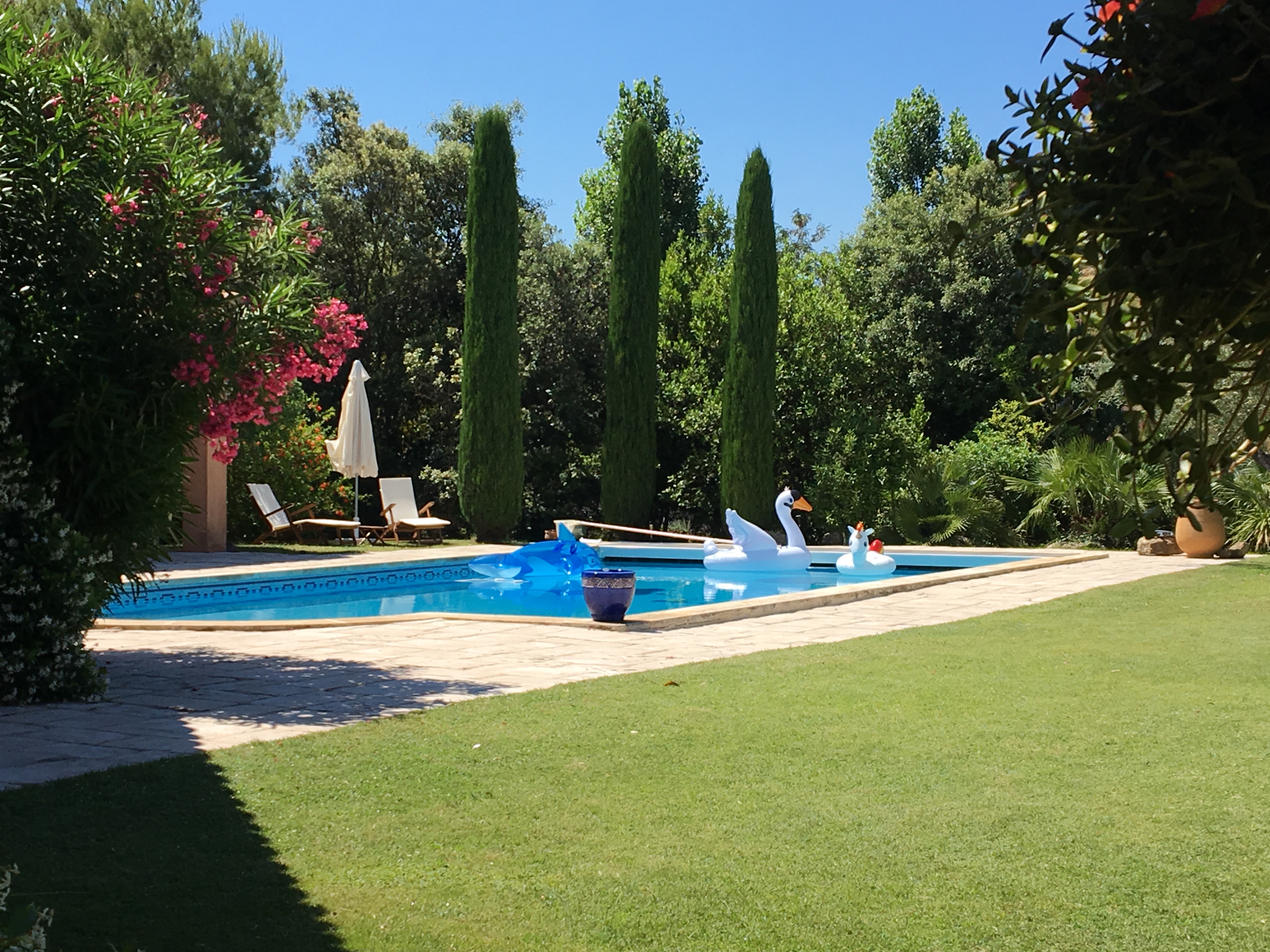 T1 house with shared swimming pool, garden
