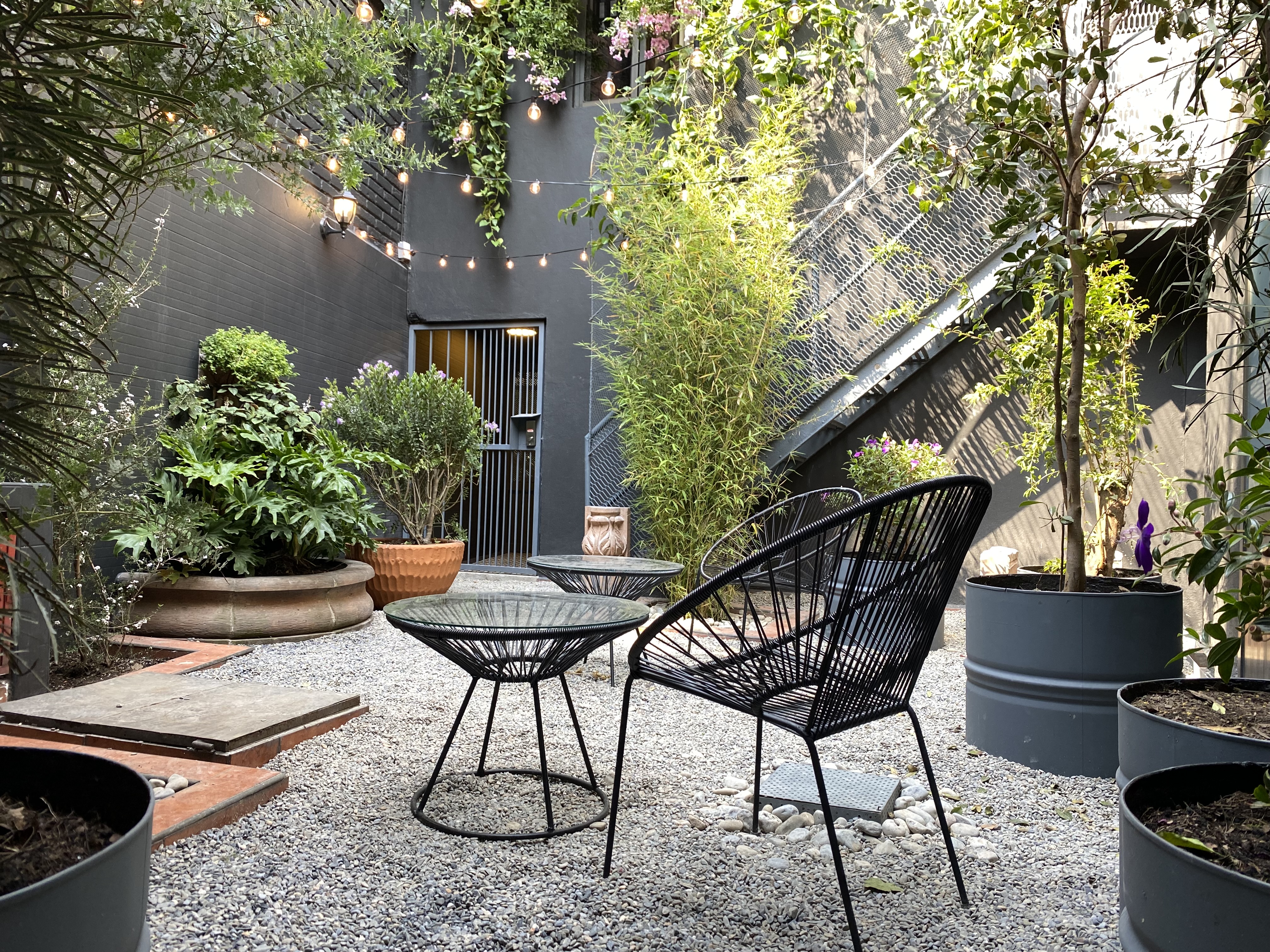 Hermosa suite amueblada con terraza común