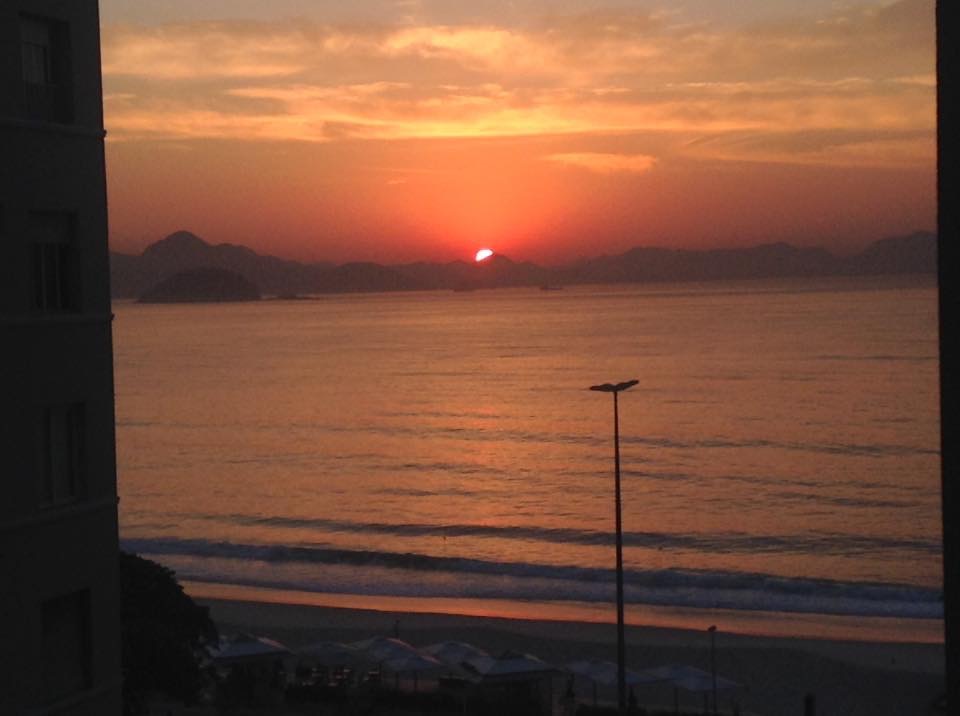 Ocean view, block of the beach, Copacabana,Ipanema