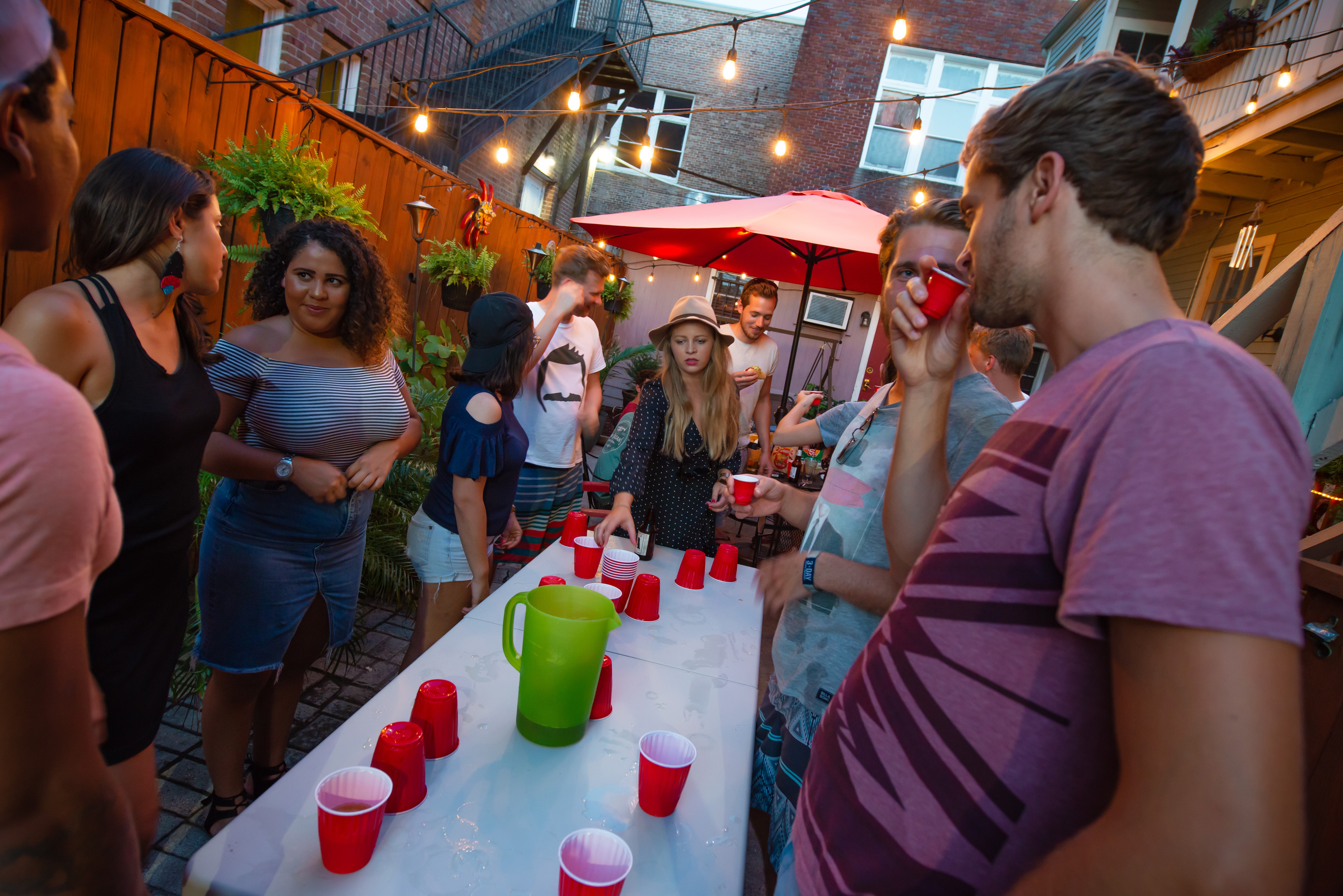 Party Atmosphere Hostel - Private Room for Four in Central City, New Orleans