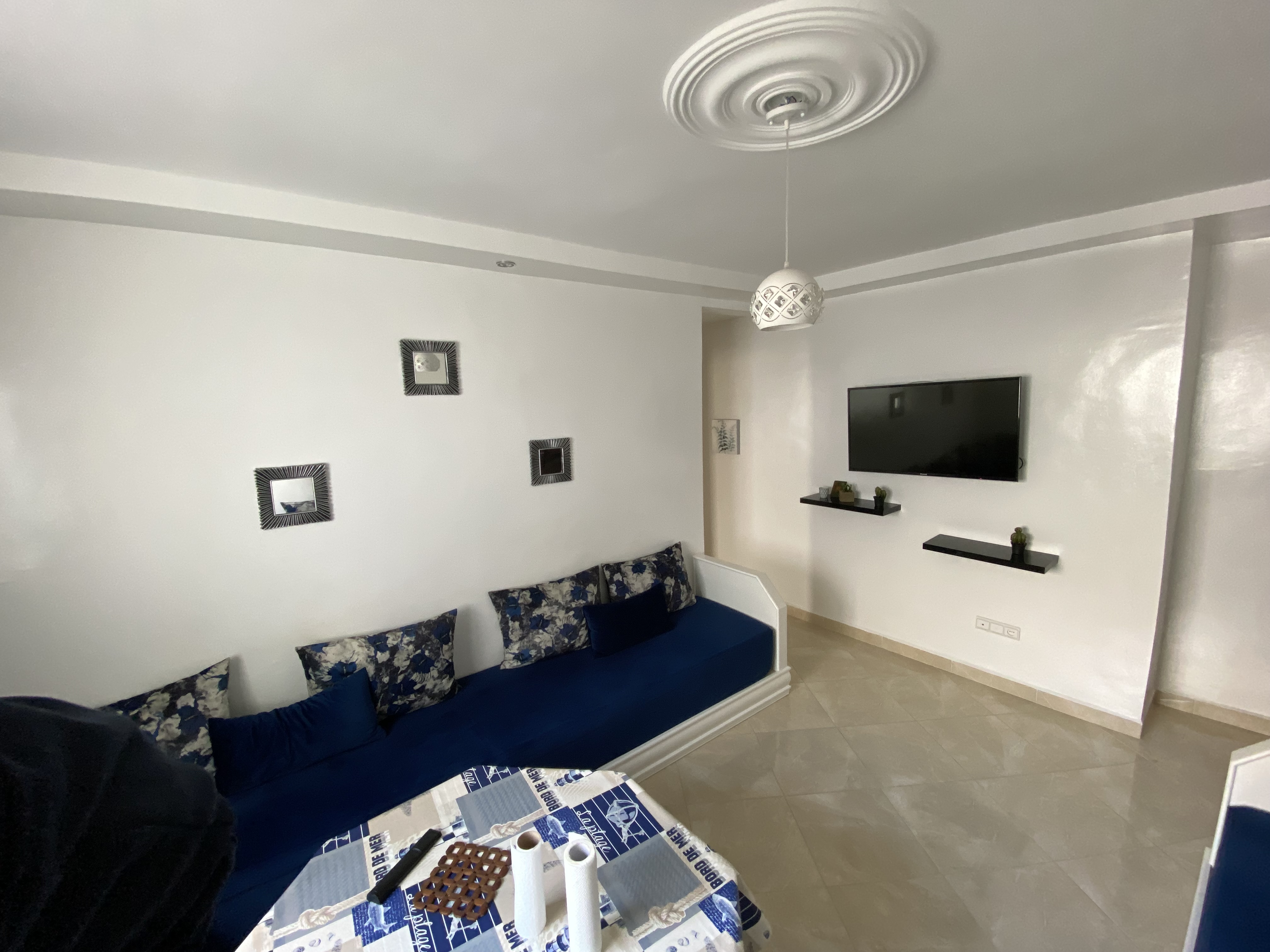 Apartment fnideq door ceuta free secured parking