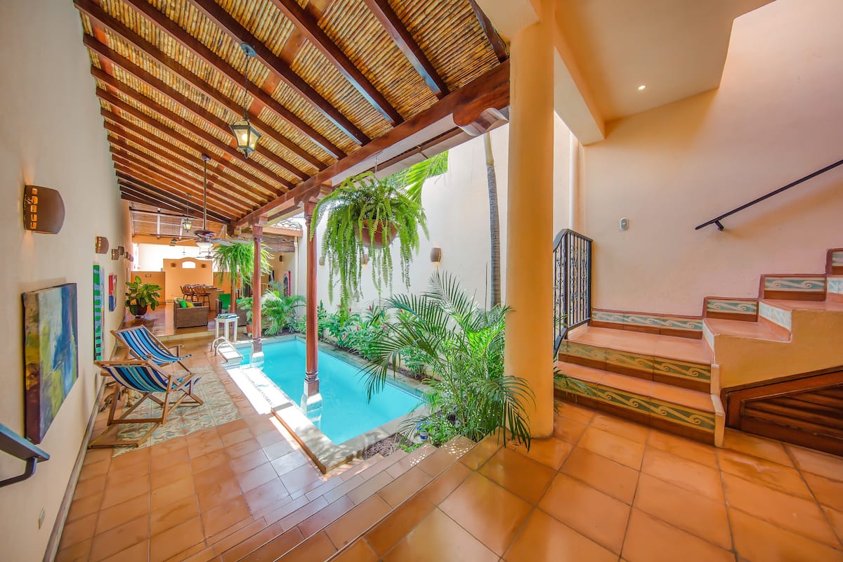 Fabulous Colonial Home in Old Town Granada Houses for Rent in Granada