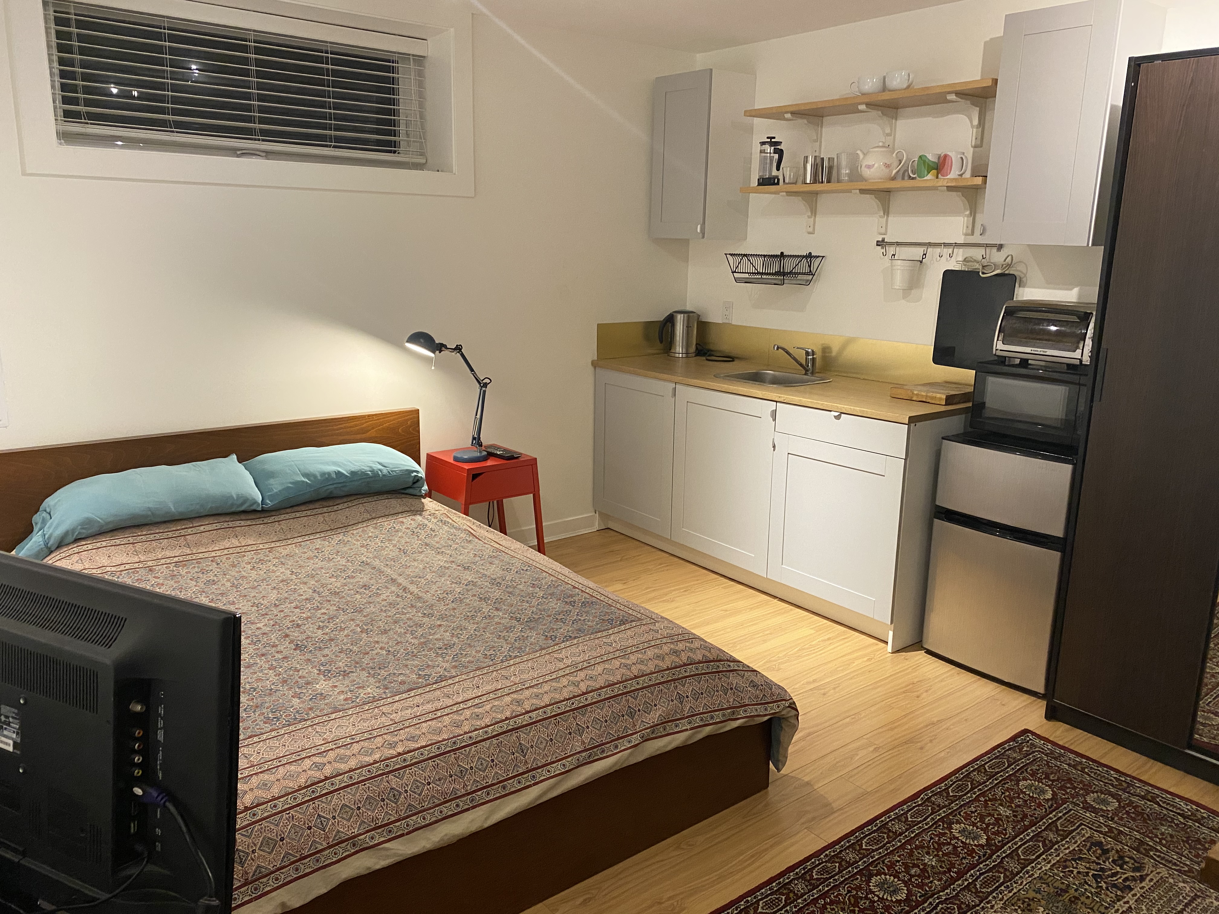 Modern new room with private entry!