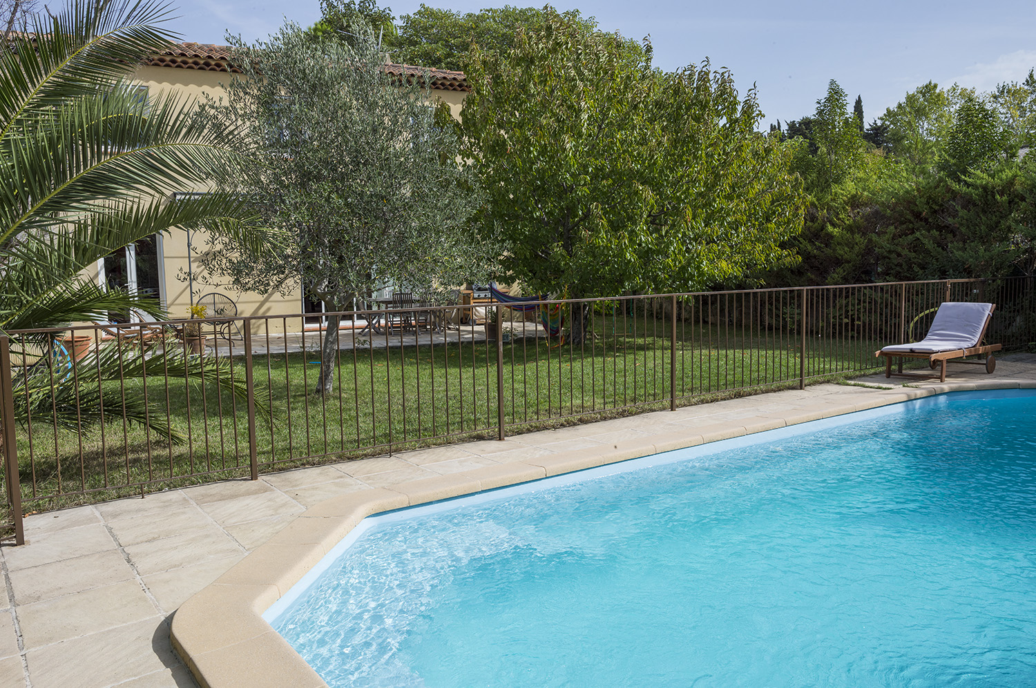 Pleasant villa with garden and pool