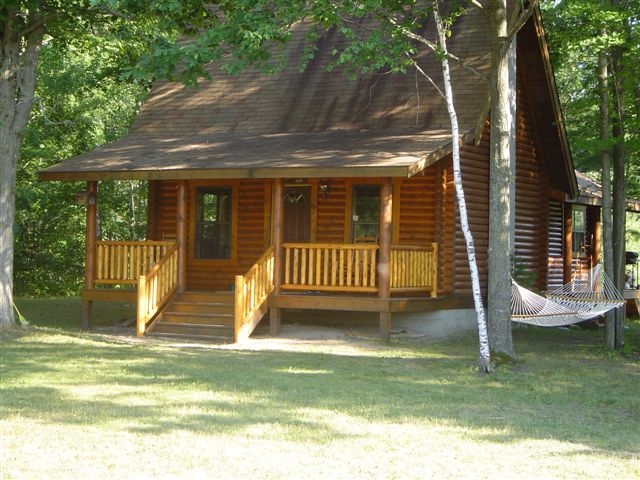 Log Cabin on Rifle River - Cabins for Rent in Omer, Michigan, United States