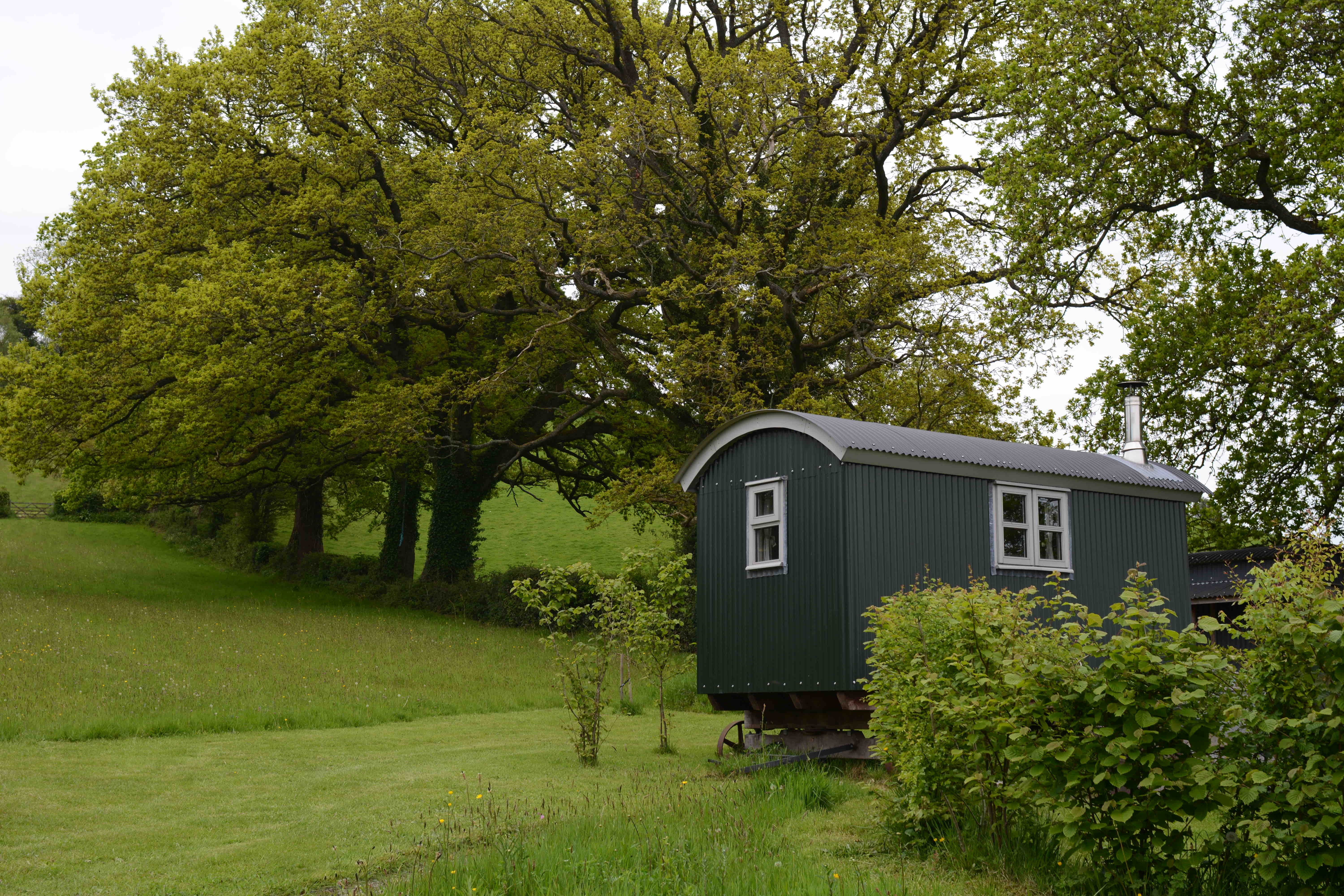 Secluded shepherds hut in the Brecon Beacons Shepherd's huts (UK