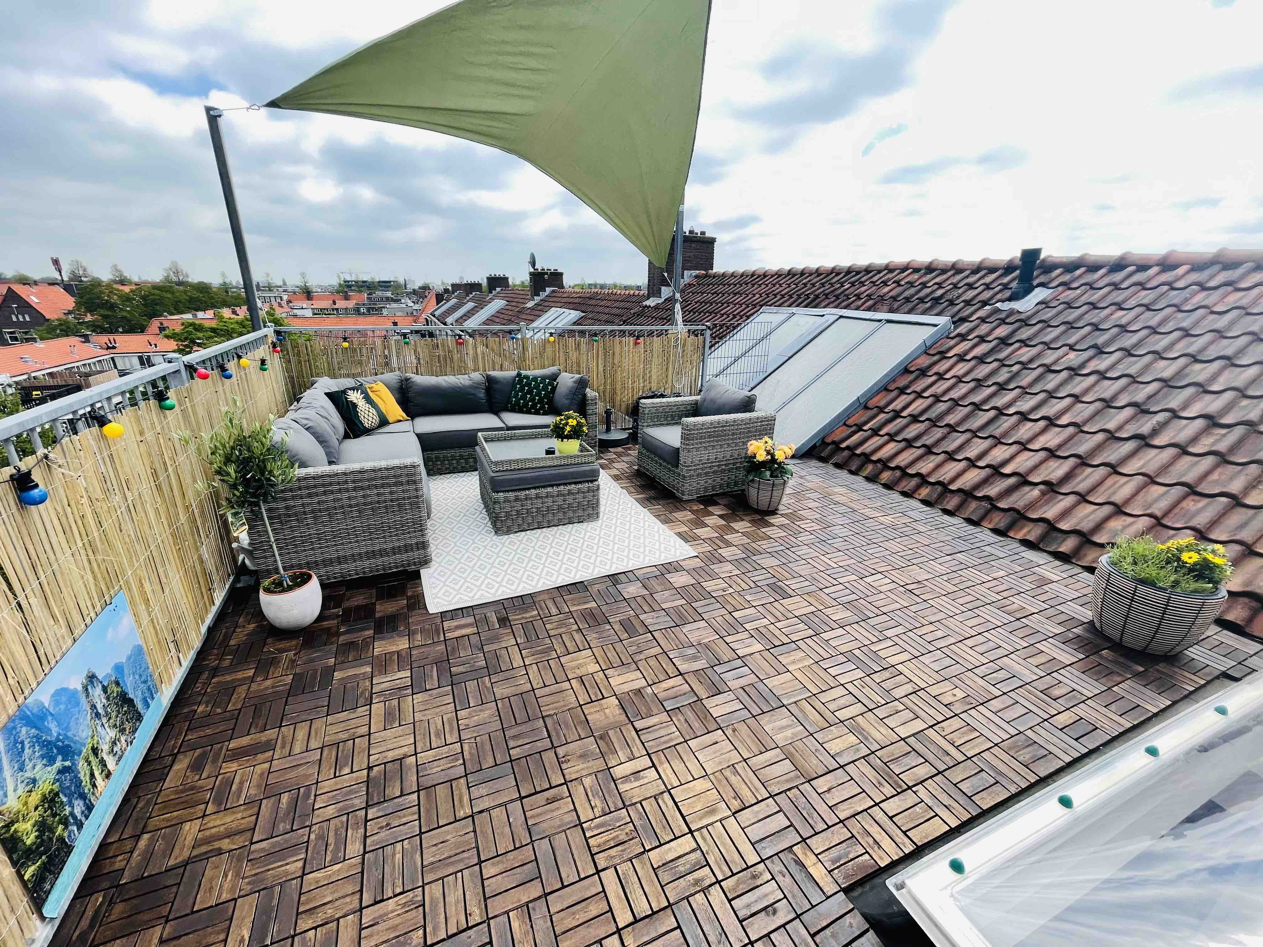 Beautiful 3 story family house with roofterras — Amsterdam stay
