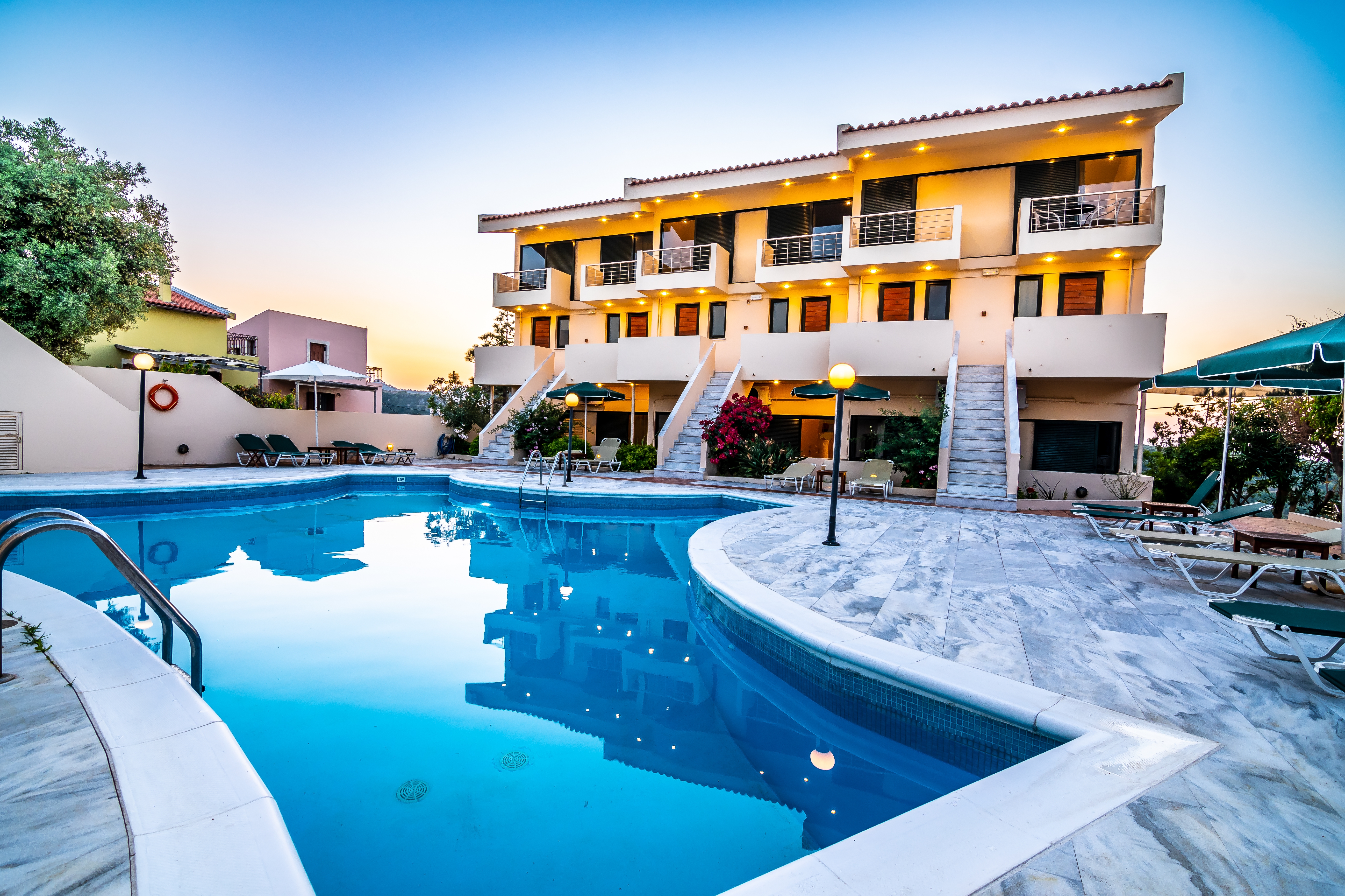 Sea view apartment in Orestis hotel