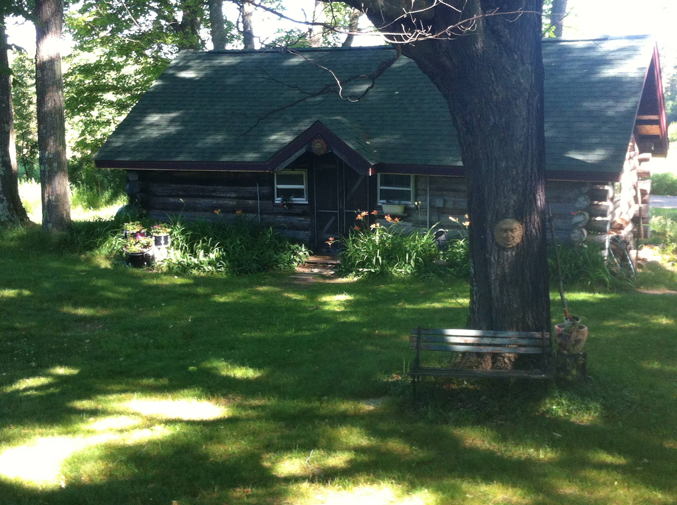 Historic oneroom log cabin Cabins for Rent in Mancelona, Michigan