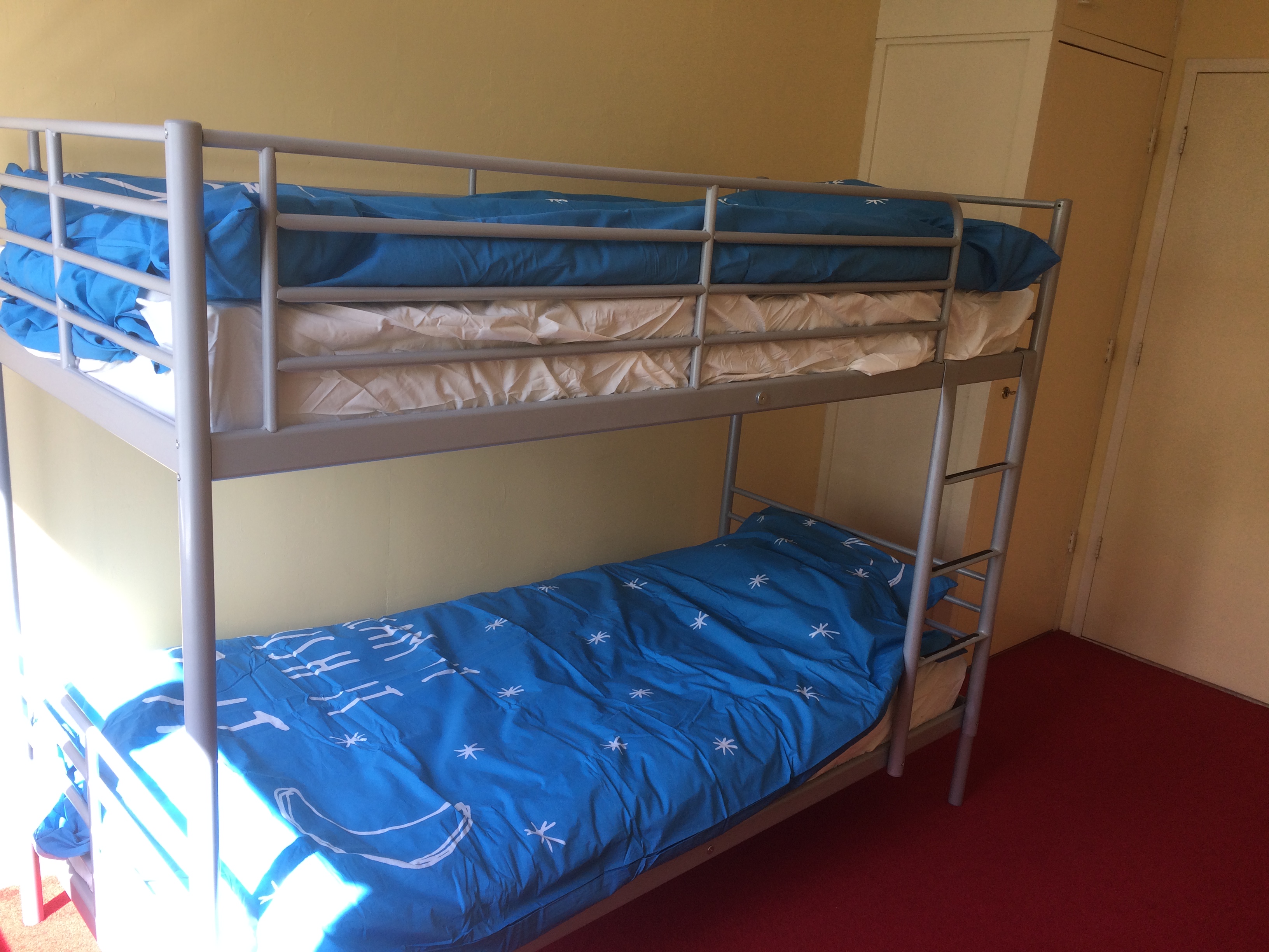Amsterdam bedroom with Ikea bunkbed — Amsterdam stay