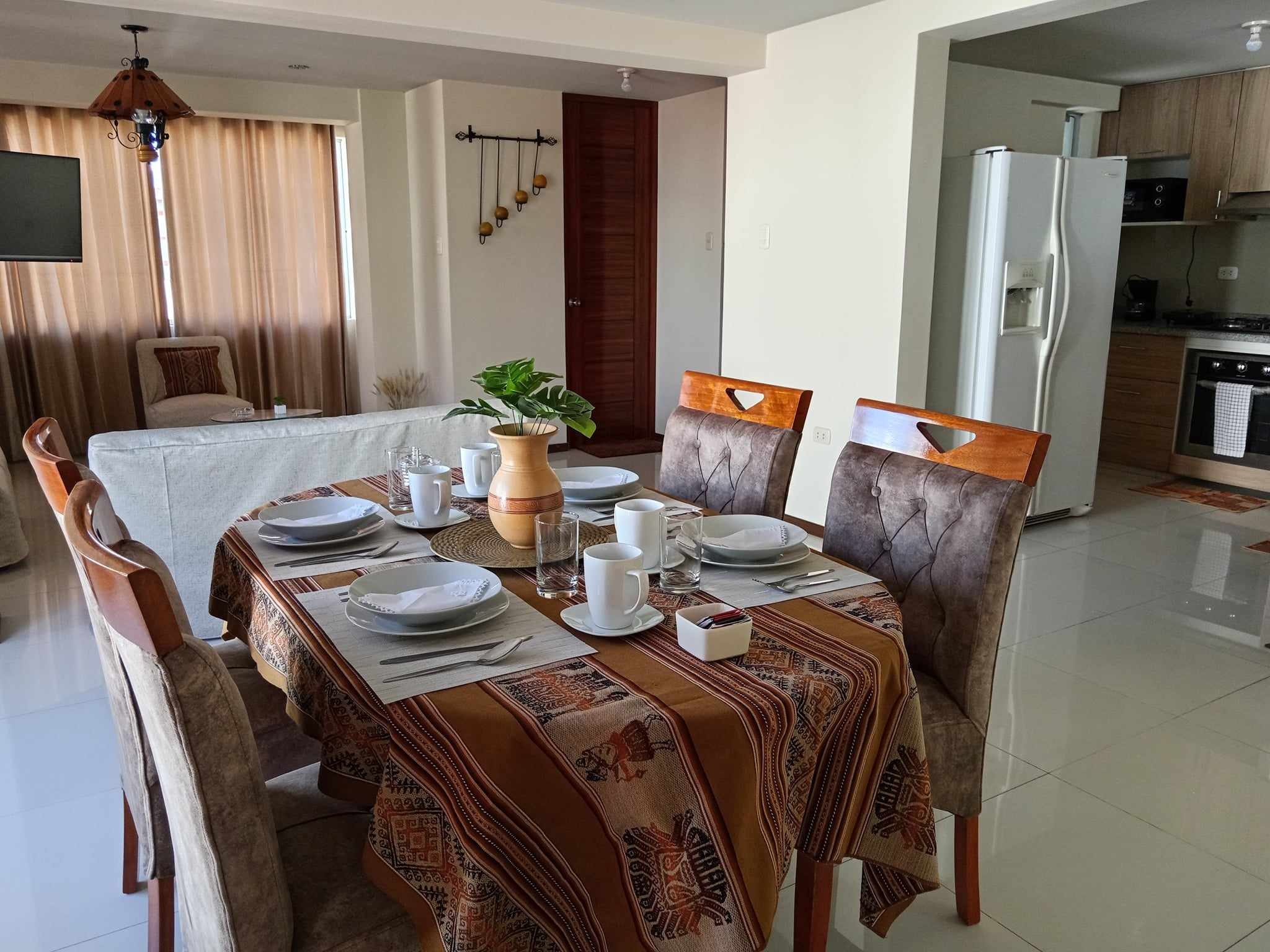 Warm and bright apartment in Arequipa