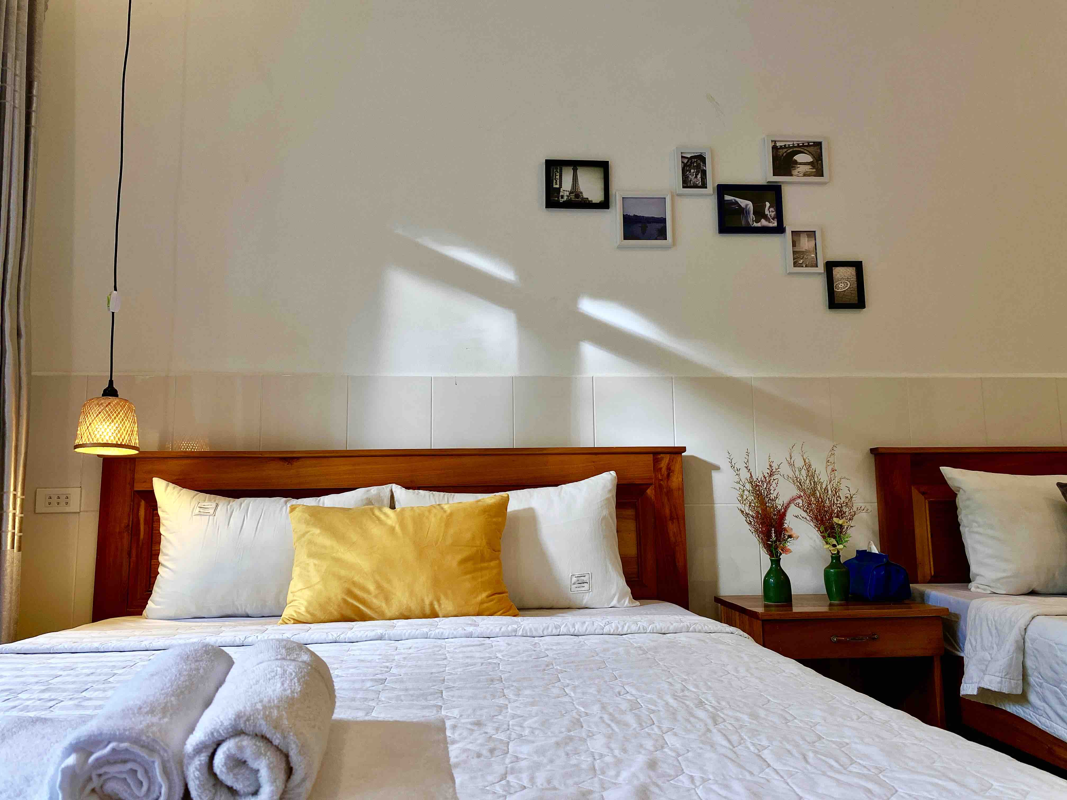 phu quoc pool view near city and beach, quadruple room 05 (breakfast included