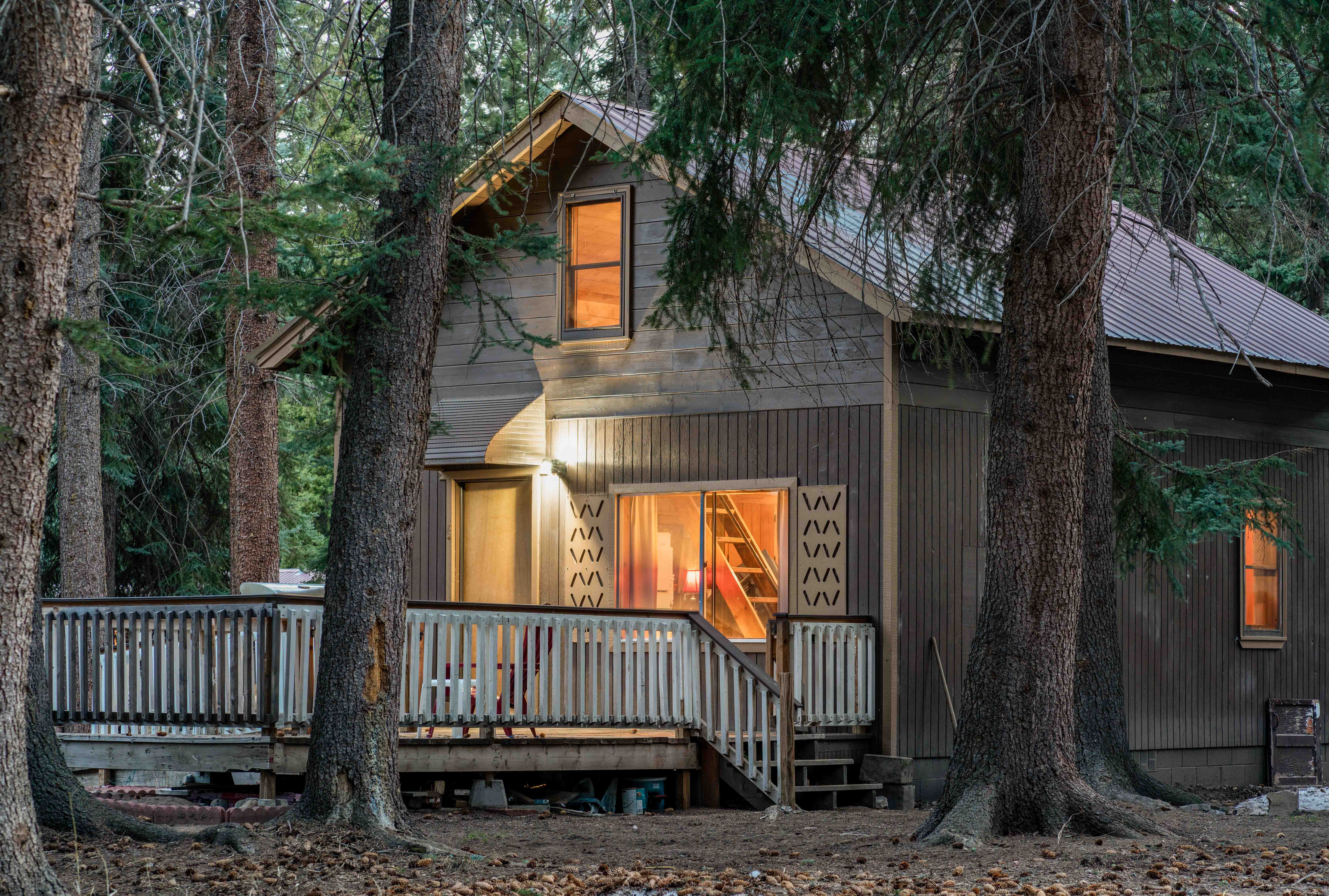 Miners Cabin, Pond, Creek , and Room to explore Guesthouses for Rent