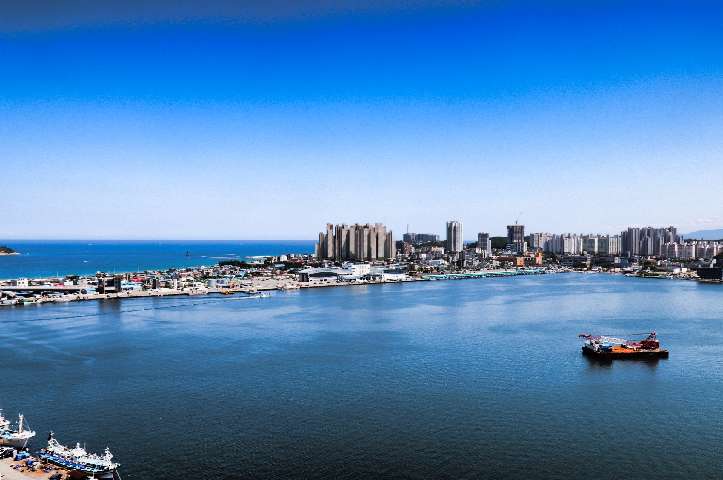 Sokcho Samsung Home Prestige 1st # Ocean View # Top Floor (17th Floor) # Jungang Market Gudae 5 minutes on foot