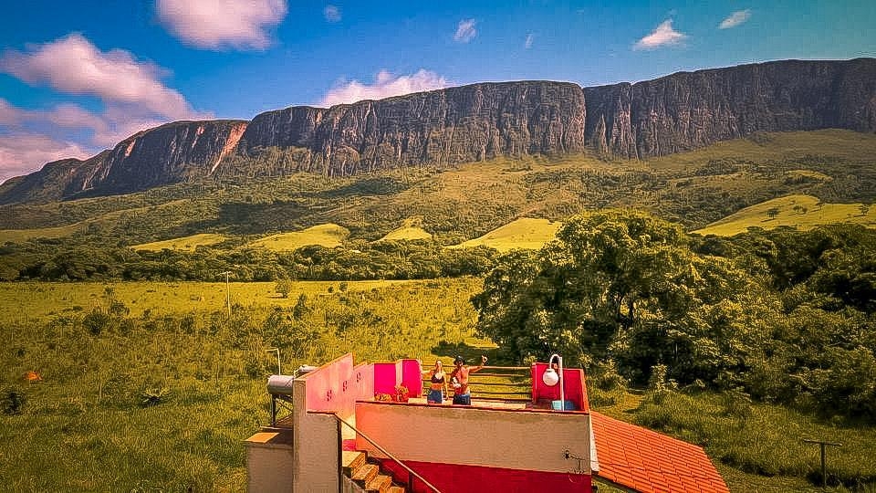Chalet overlooking the Paredão da Canastra