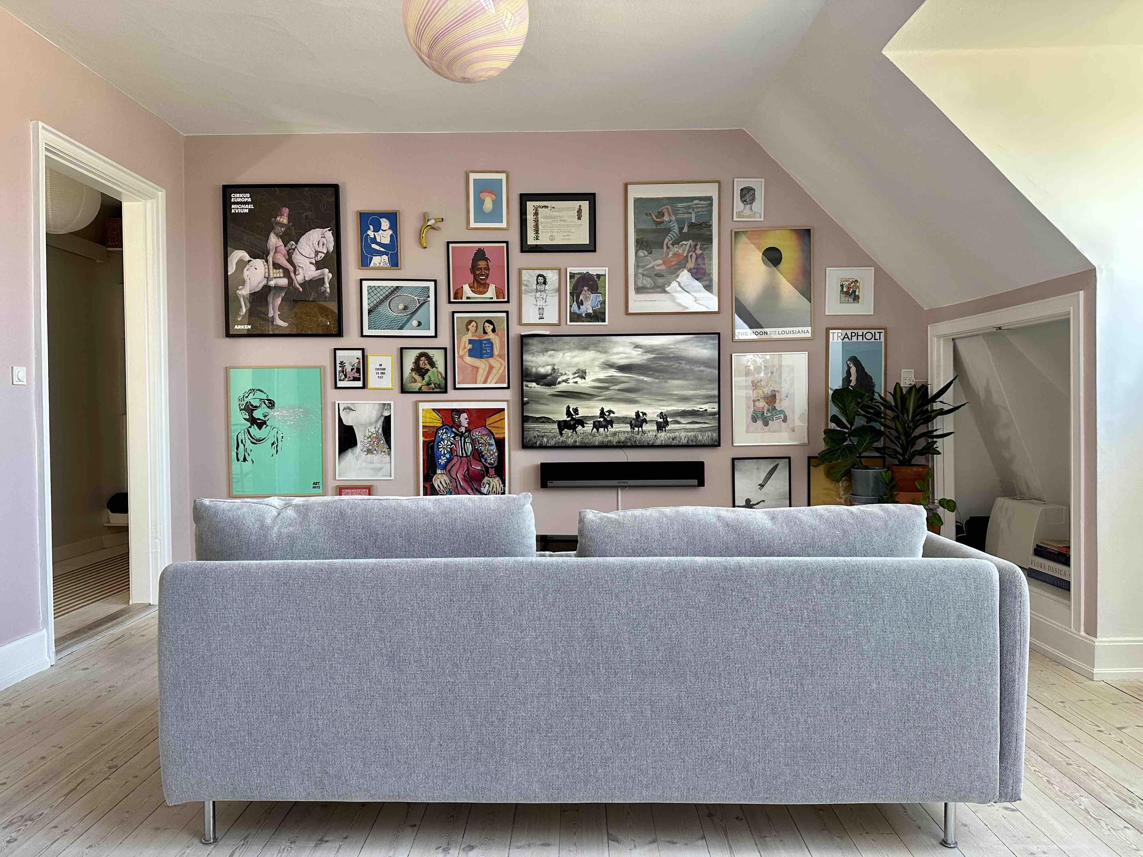 Bright penthouse in the heart of Vesterbro in Vesterbro-Kongens Enghave, Copenhagen