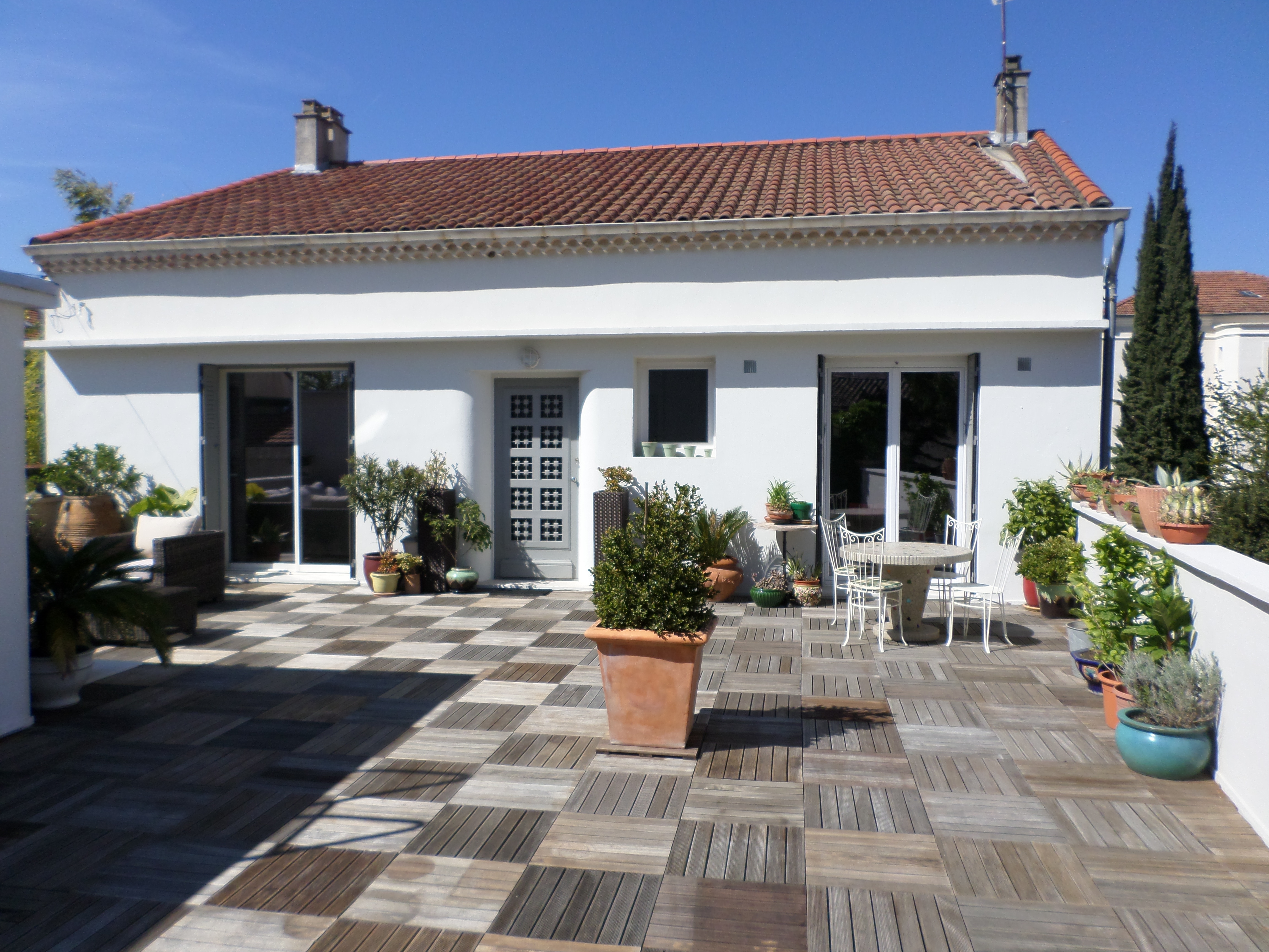 Downtown house and terrace