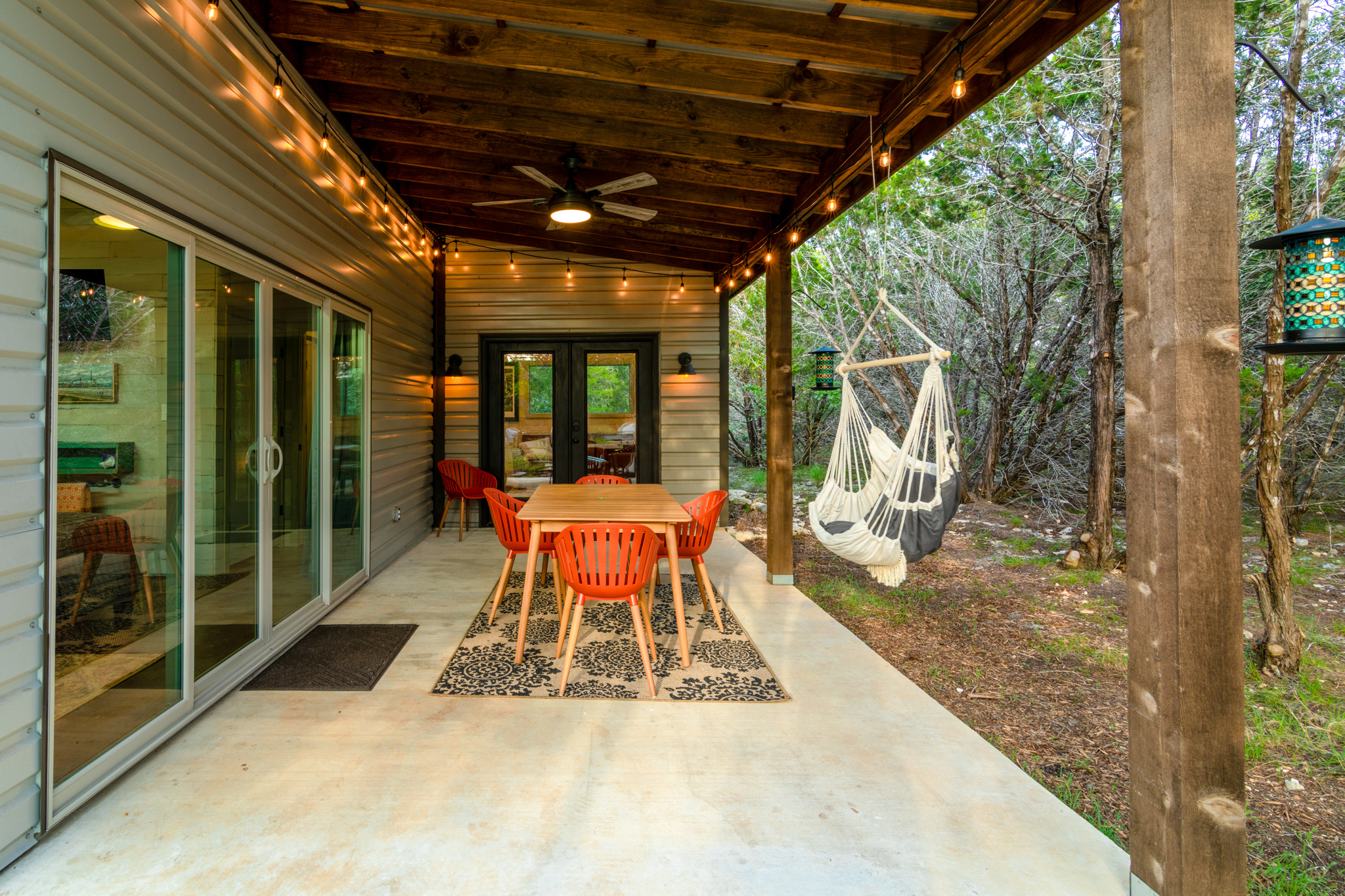 "Little Green" Cabin on 28 Acres near Wimberley Cottages for Rent in