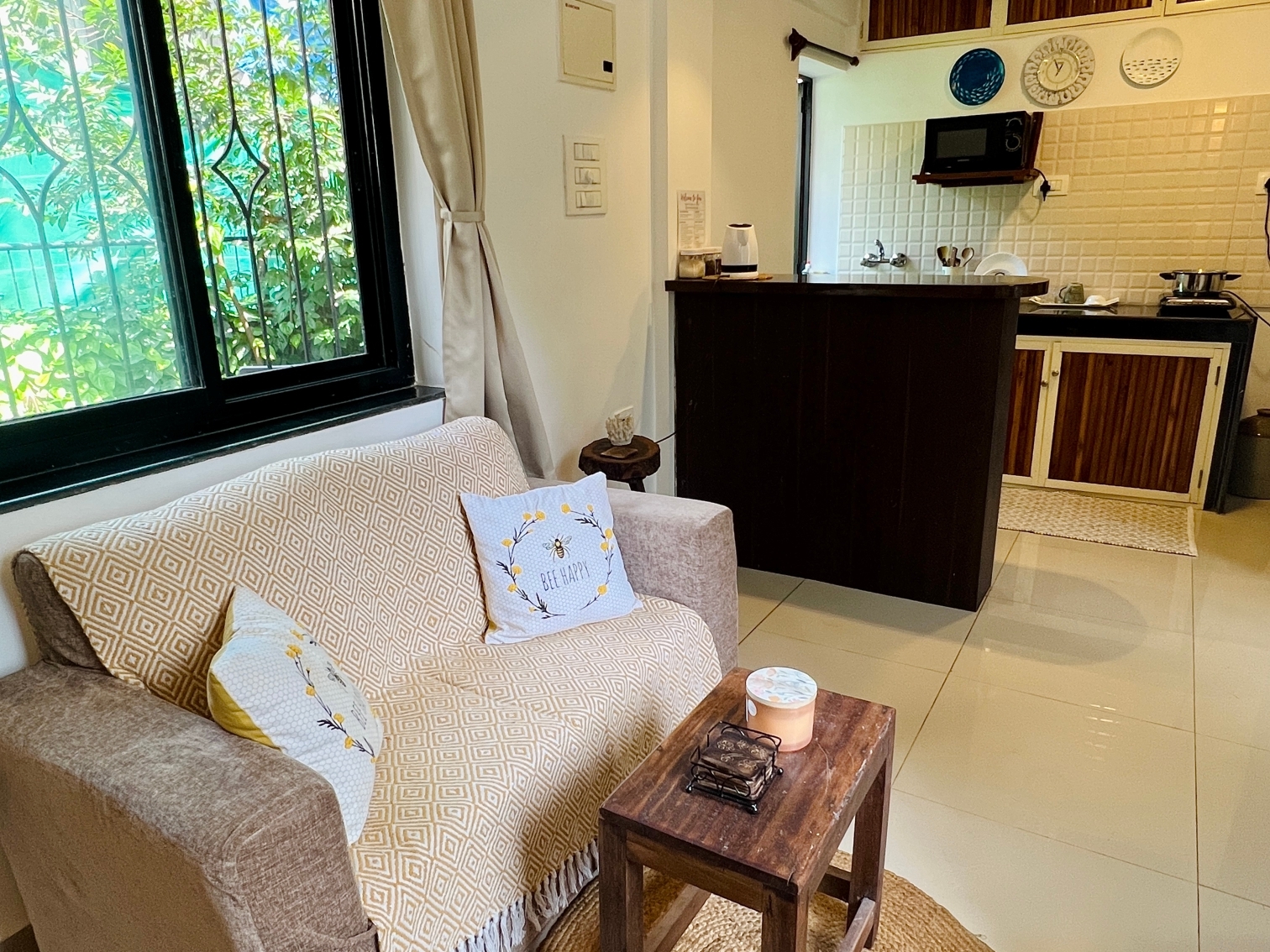 Canto das Palmeiras, Beige (10 mins walk to beach)