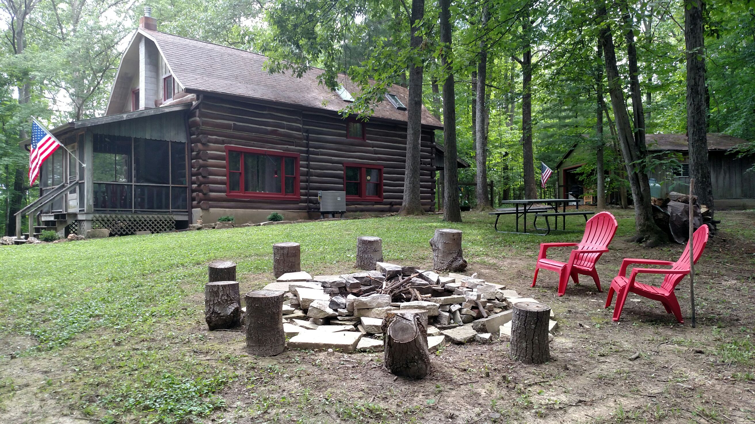 Simple Blessings Cabin Cabins for Rent in Bloomington, Indiana