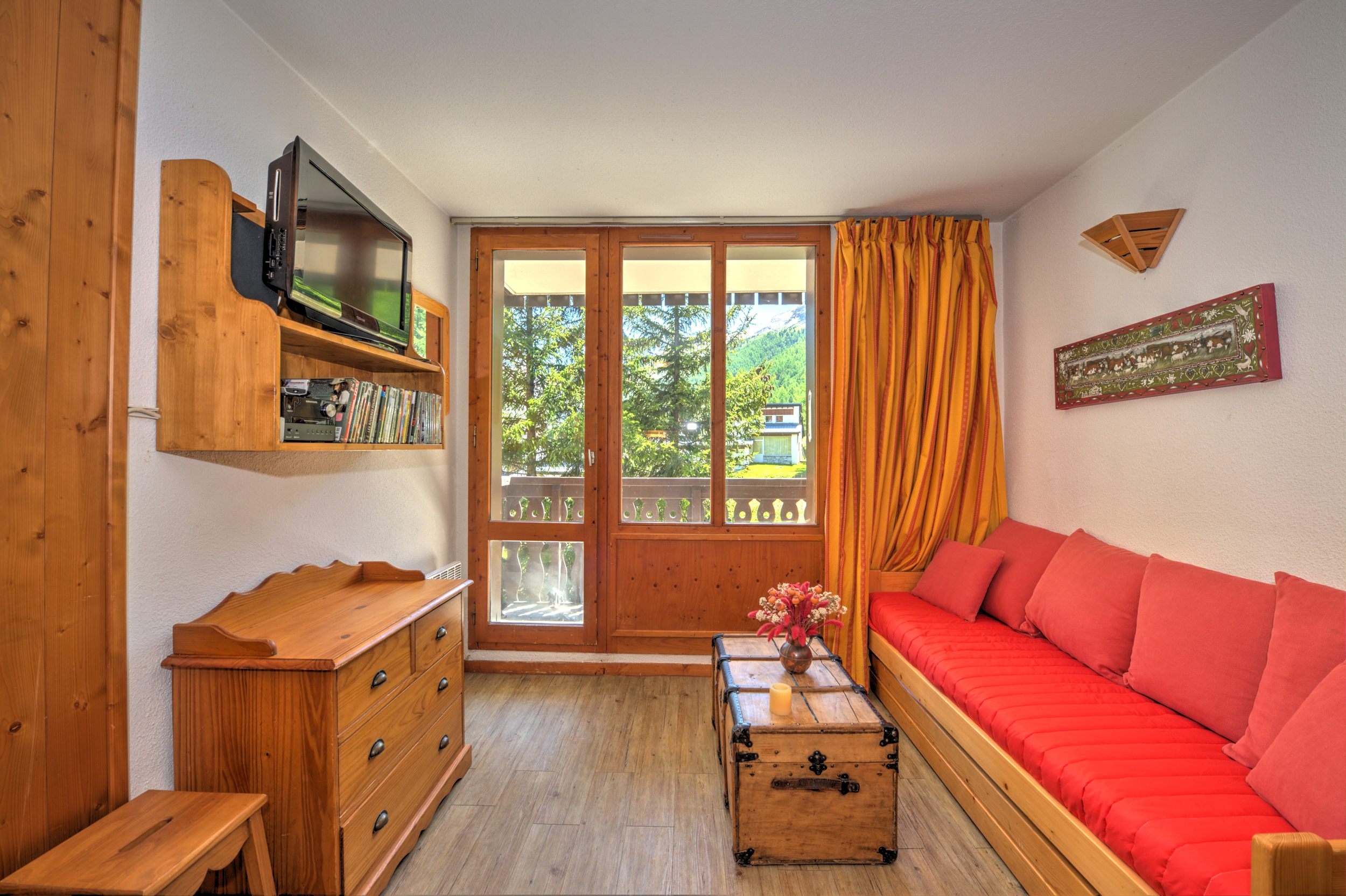 Ski apartment with 6/7 people