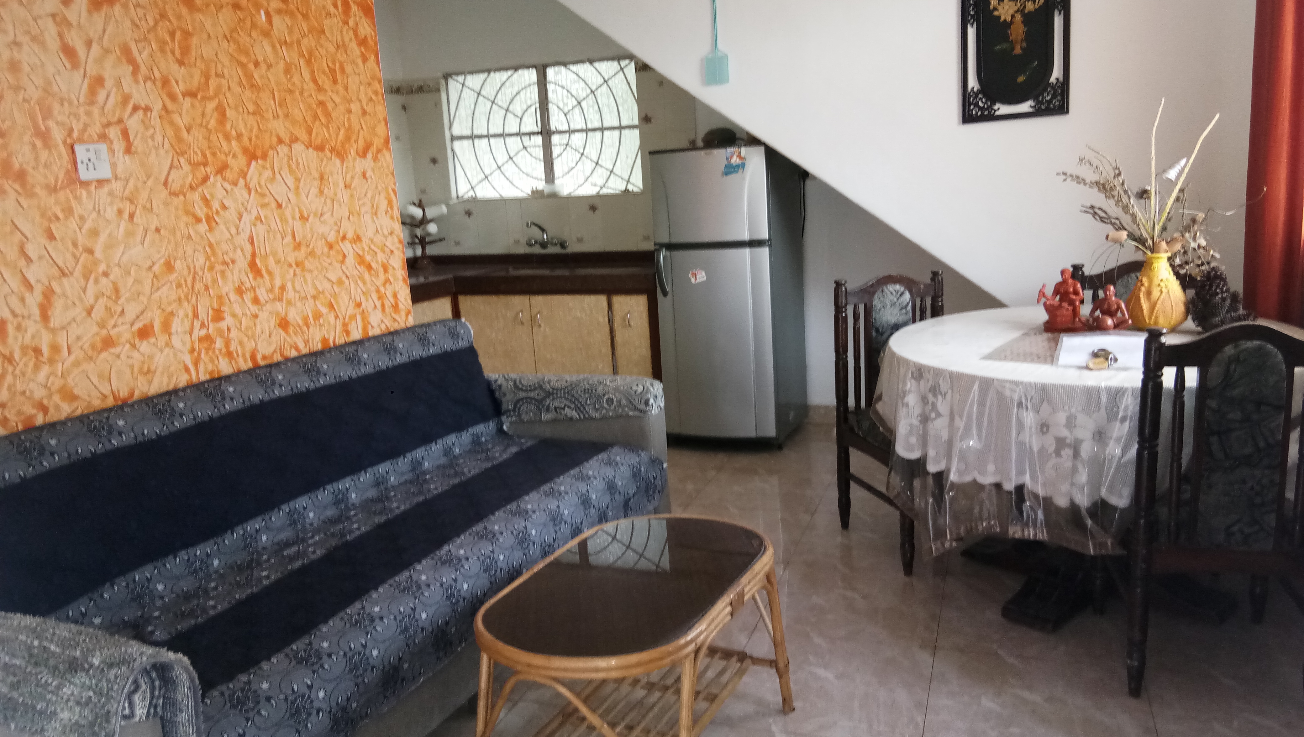 Spacious studio apartment at Baga