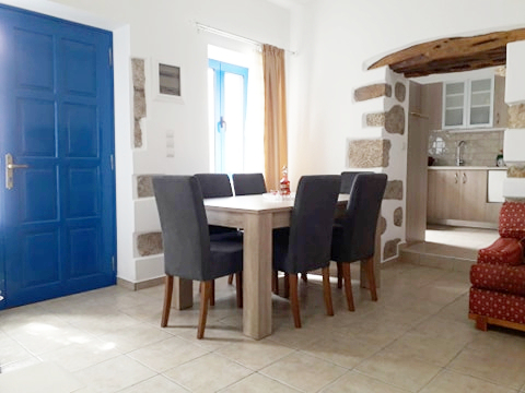 Renovated stone house in seaside Kalo Horio