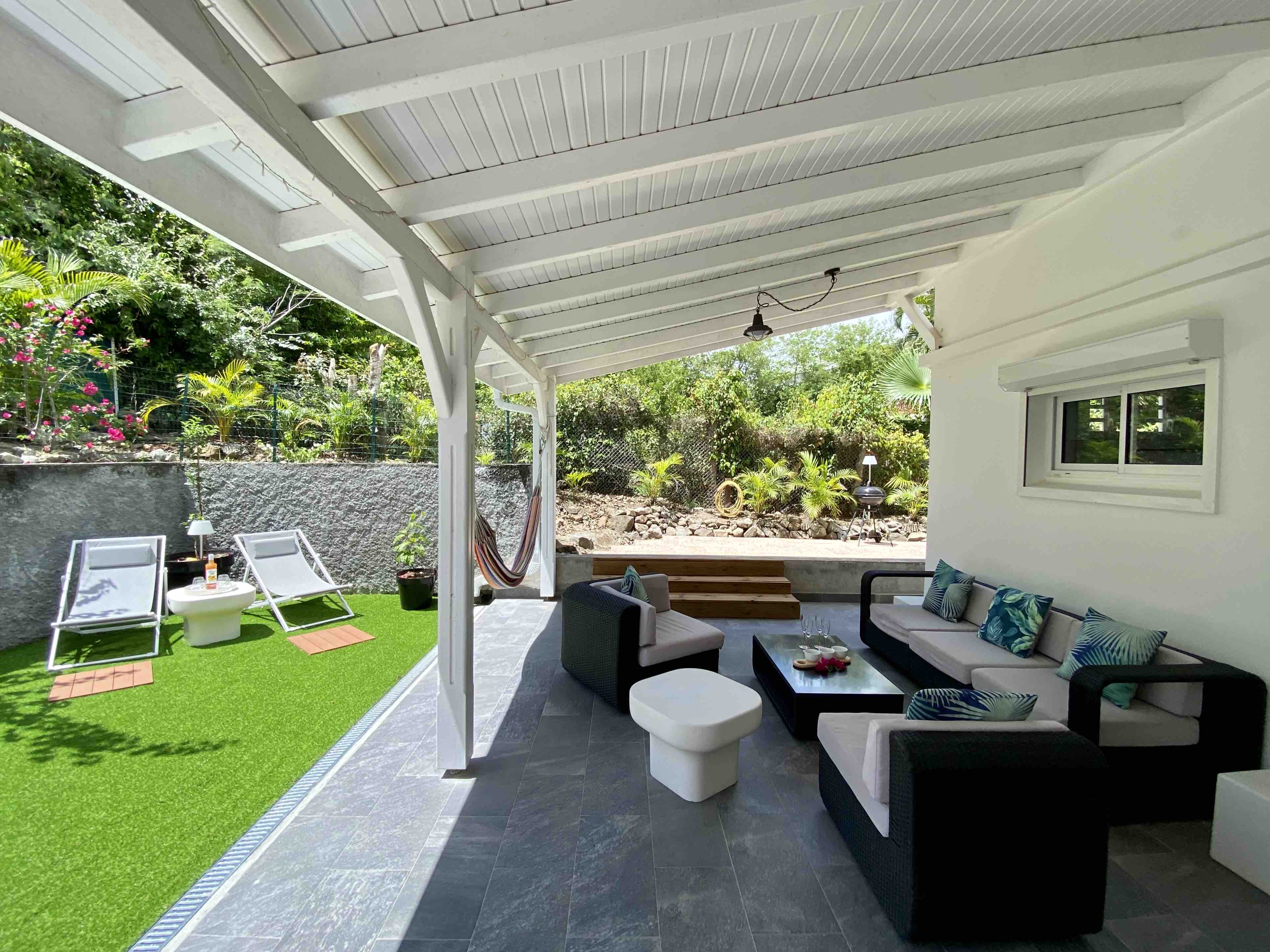 Nice T3 terrace in Trois Ilets, 200m from the beach