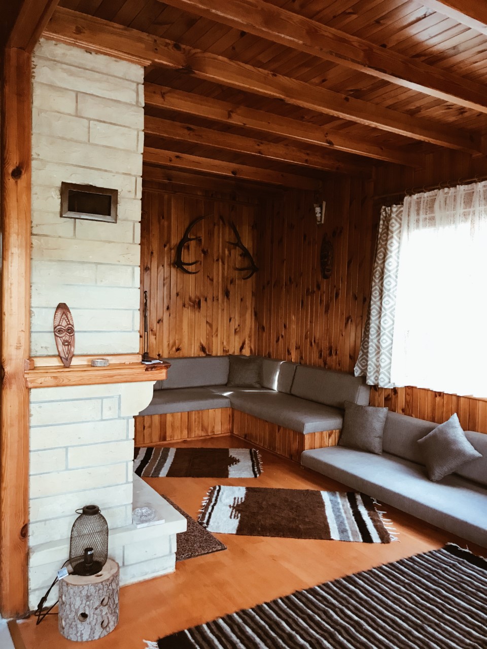 Şömineli yeşilin ortasında dağ evi Çamlıdere şehrinde Kiralık Dağ