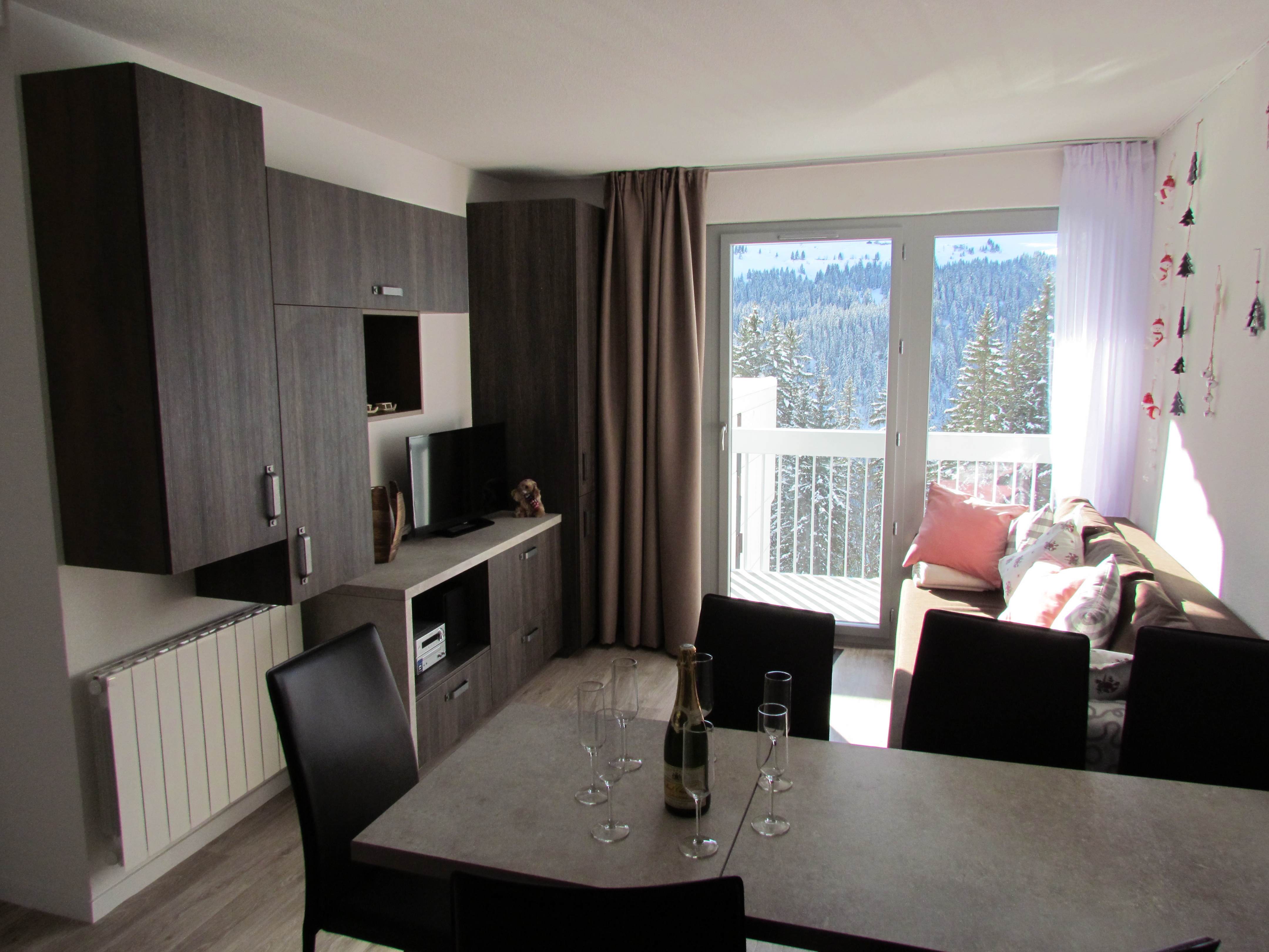 FLAINE FOREST APARTMENT BALCONY SOUTH 6-7 PEOPLE