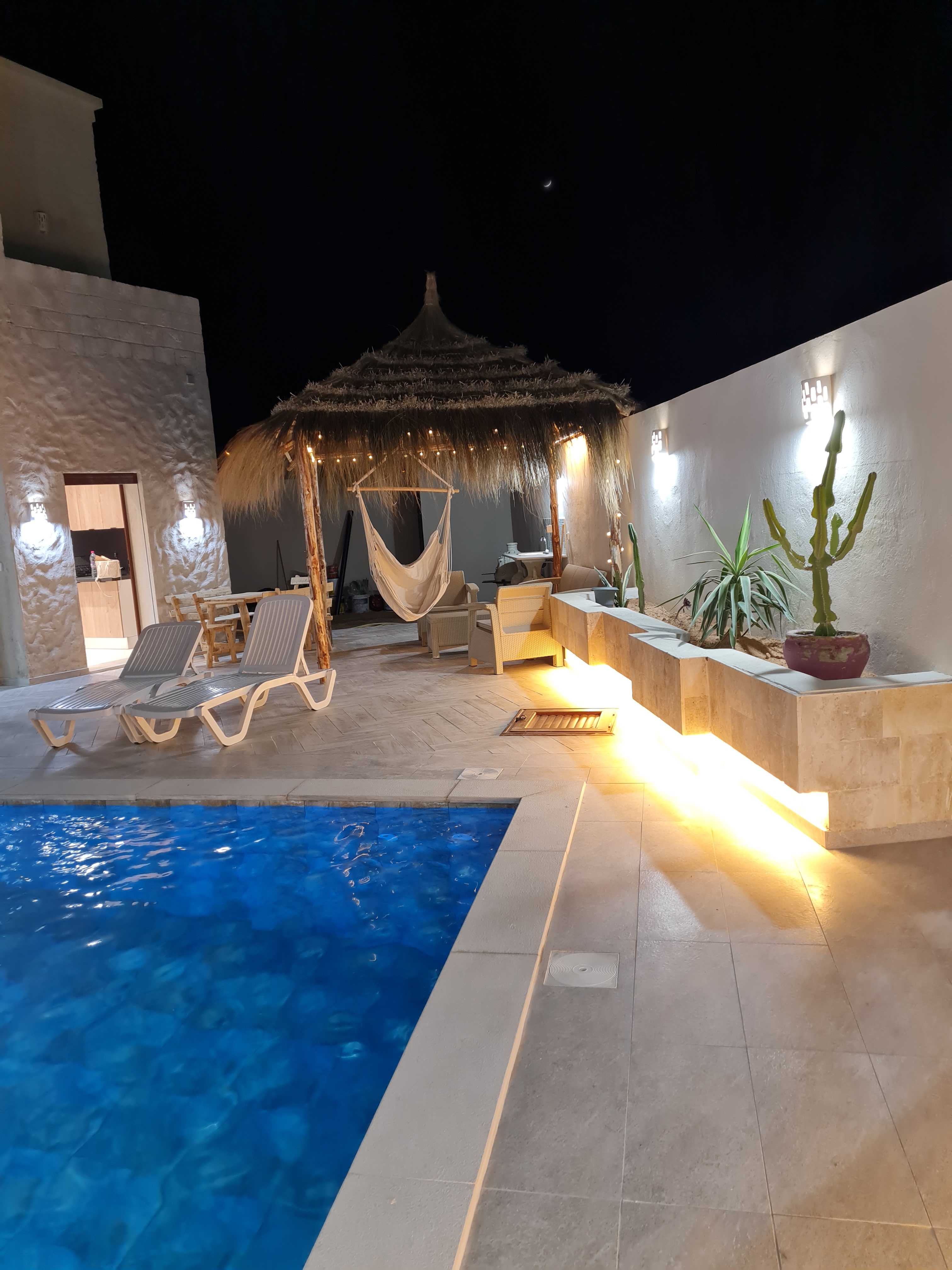 Typical house with high standard pool without VAV