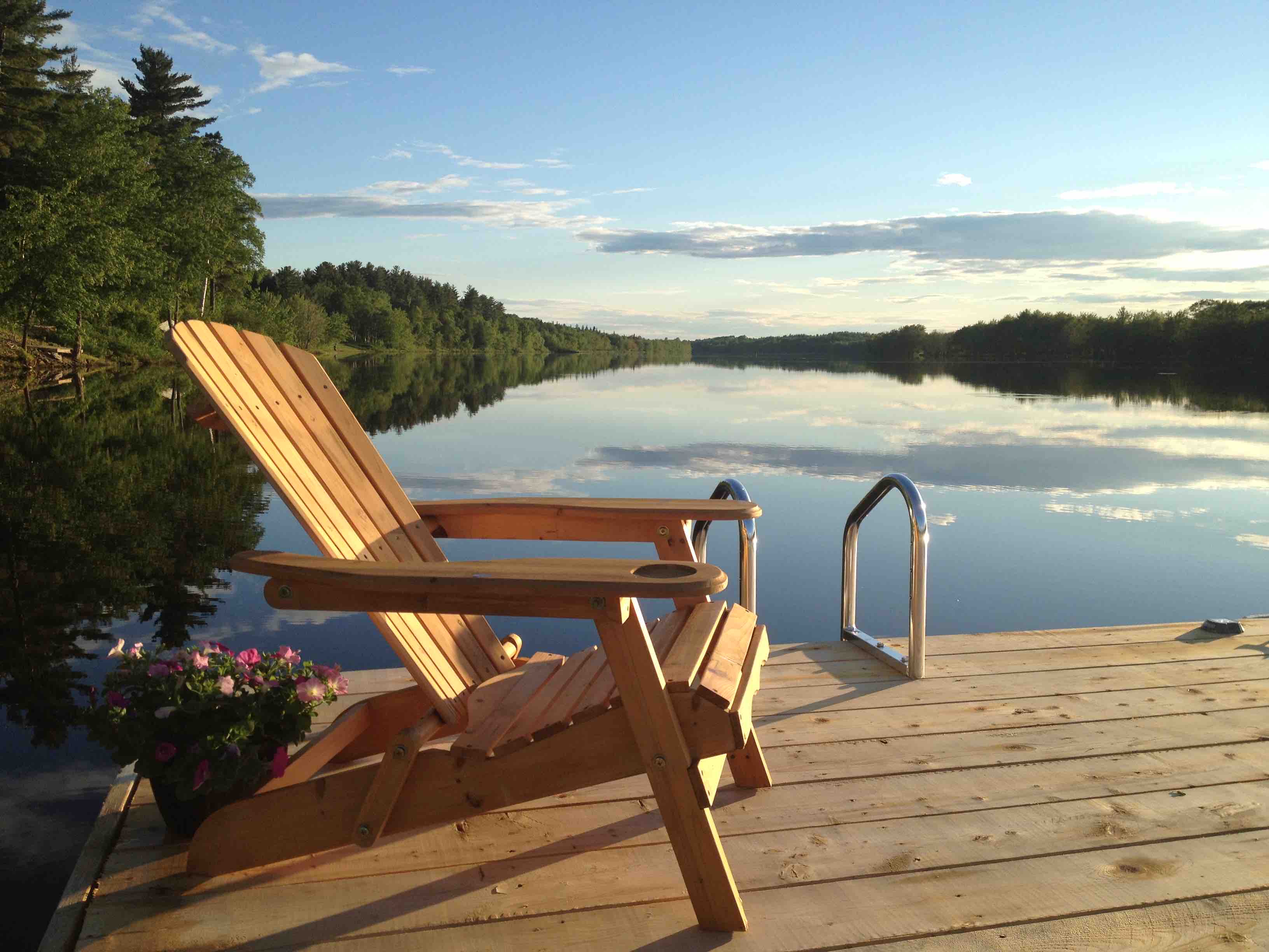 The Boathouse on Wegesegum in Chipman, New Brunswick