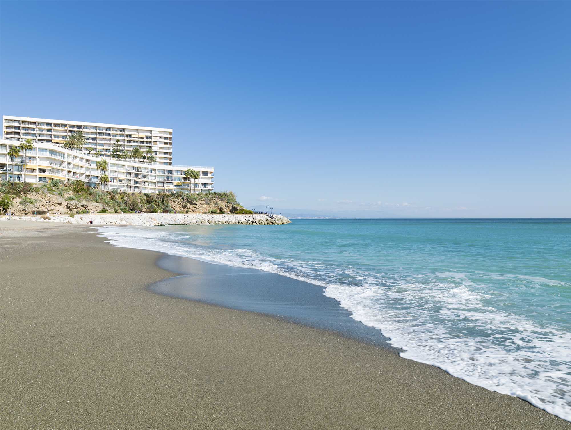 Carihuela Beach. First line beach. Apartments for Rent in