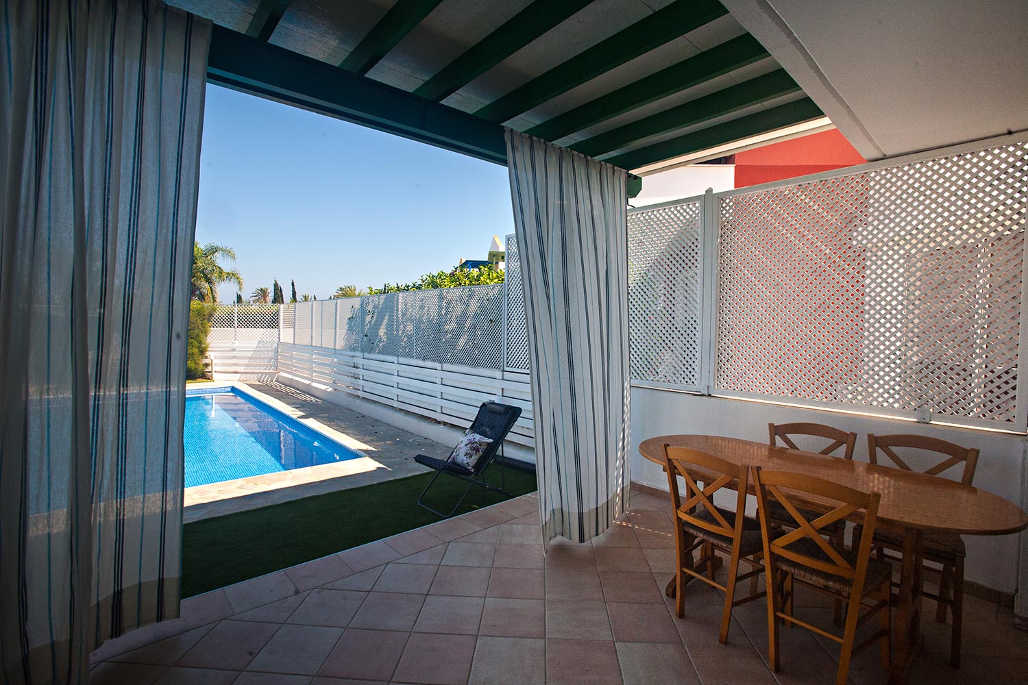 Holiday beach bungalow
