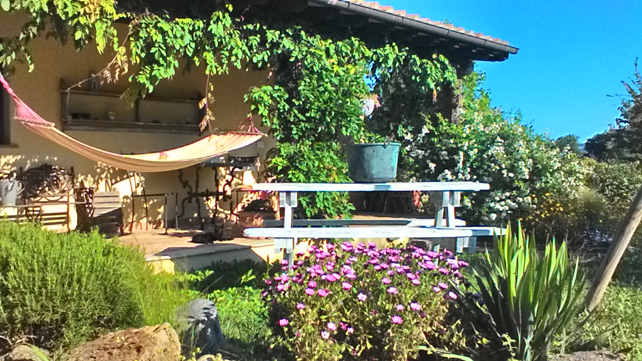 Apartment in typical Maremma farmhouse with patio