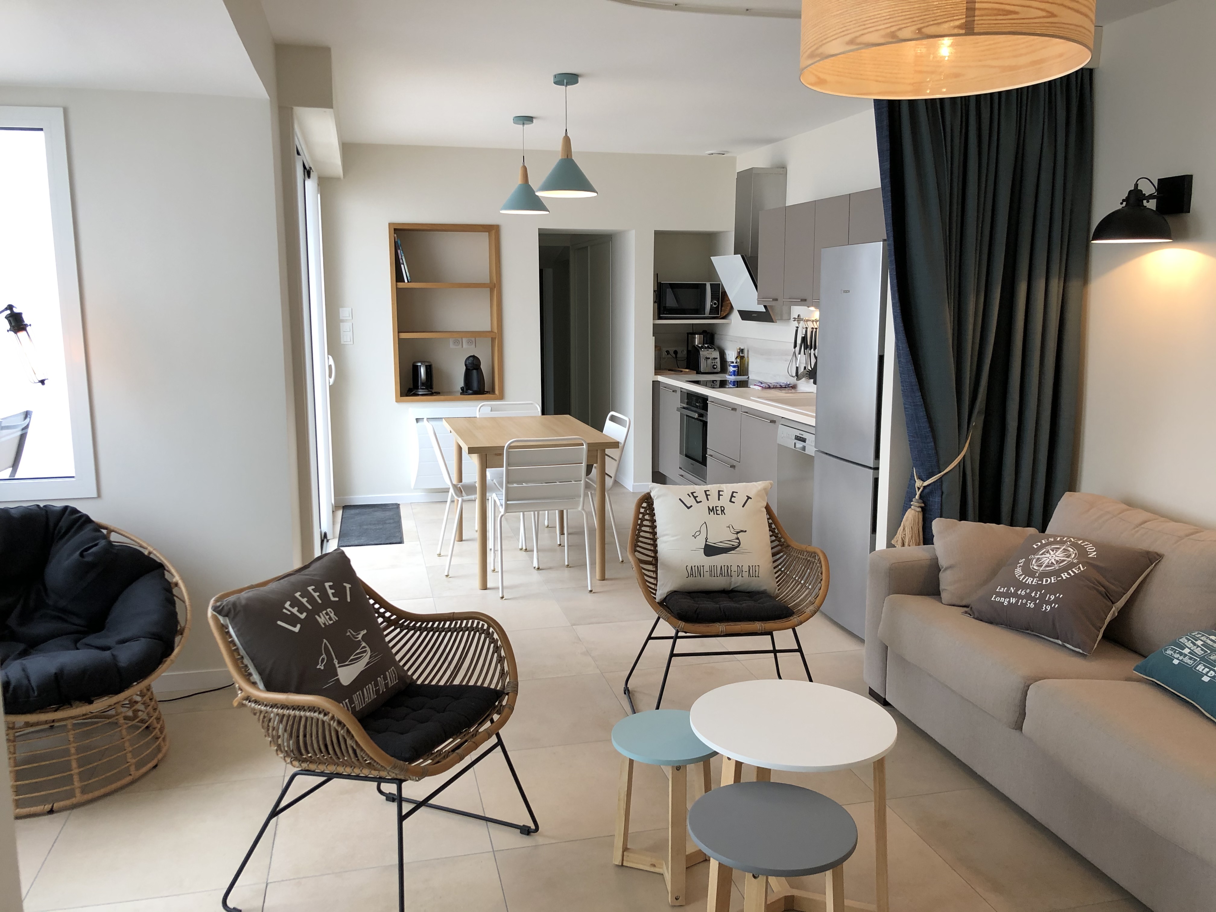 Comfortable house 300 m from the Boisvinet beach