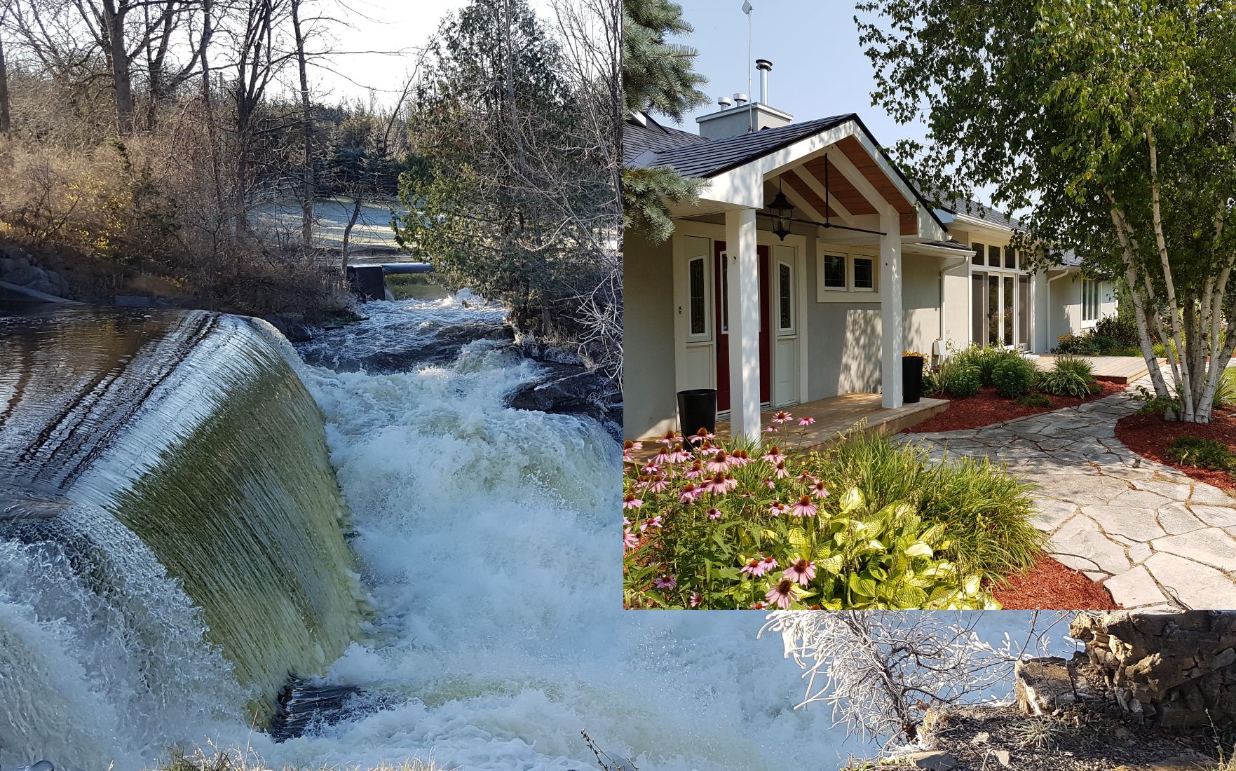 Forest Mills Falls Retreat Houses for Rent in Roblin, Ontario, Canada