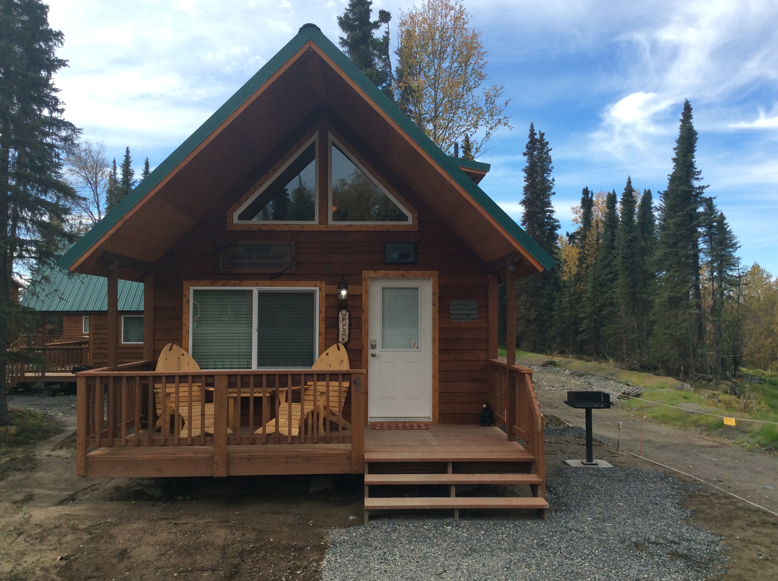 Alaska Kenai River Fishing Cabin 1 Bear Cabin Cabins for Rent in