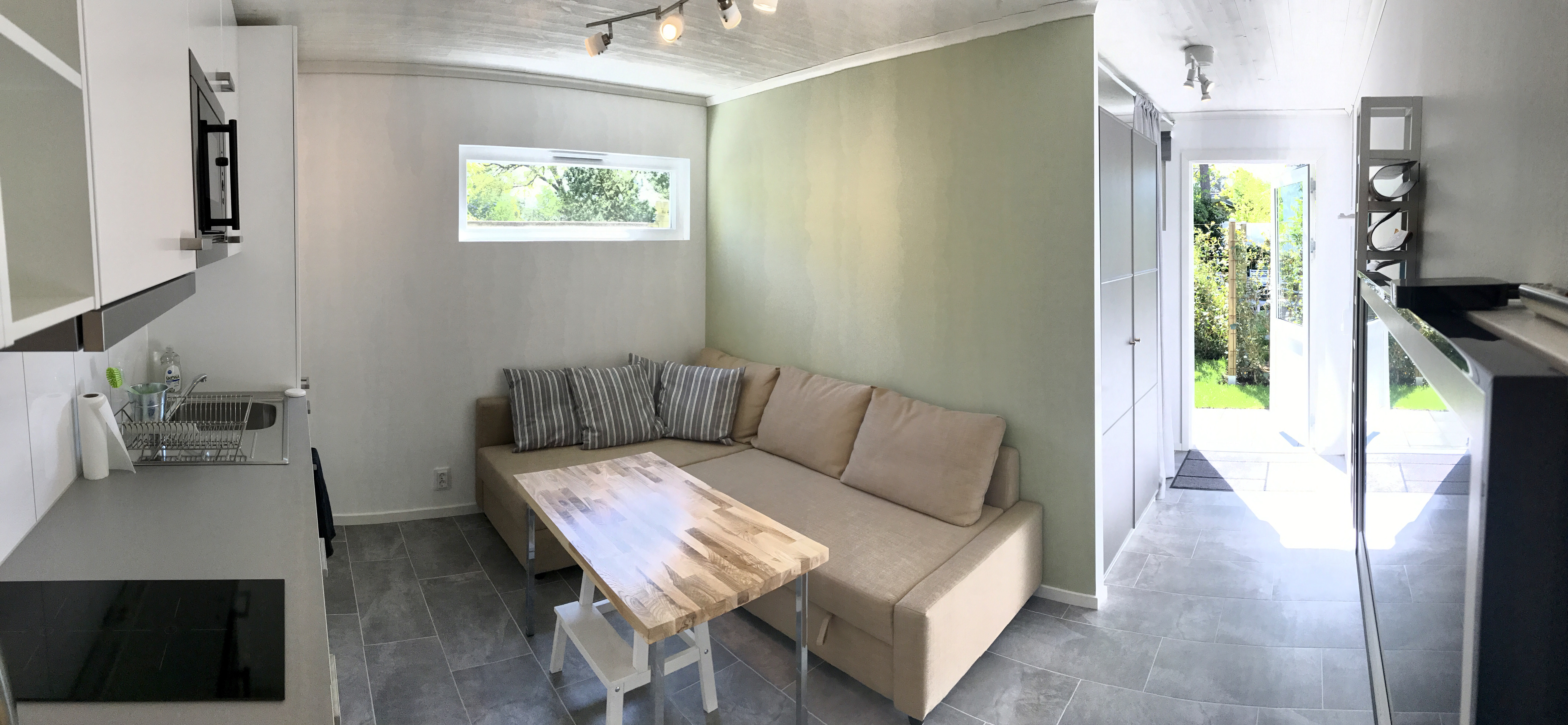 Modern guest house for four