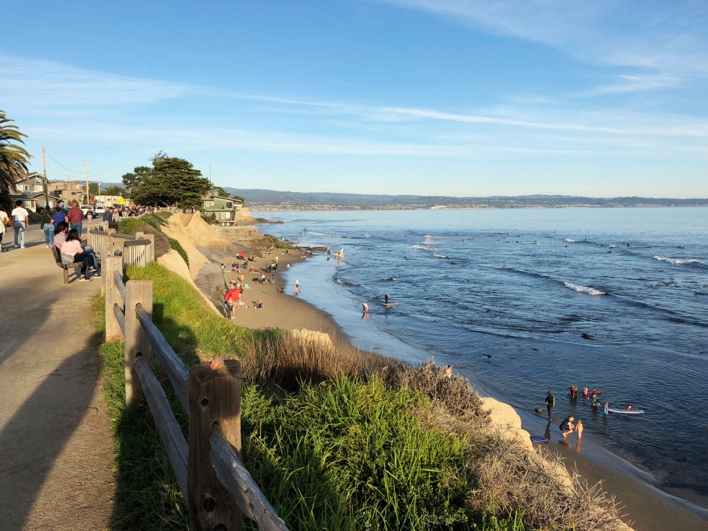 Pleasure Point Beach In Santa Cruz Guest Suites For Pleasure Point Beach In Santa Cruz