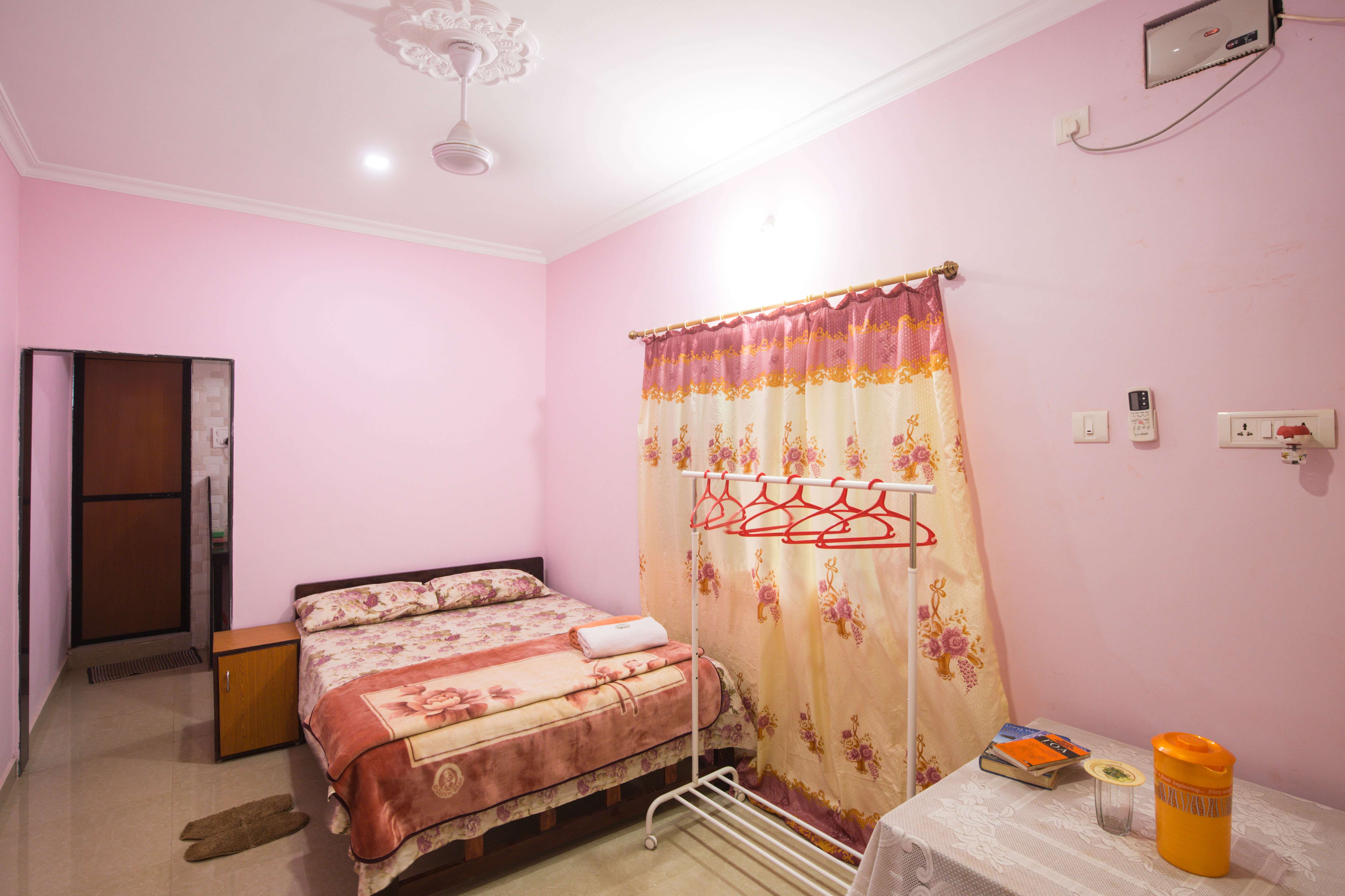 Long stay ac room near beach.