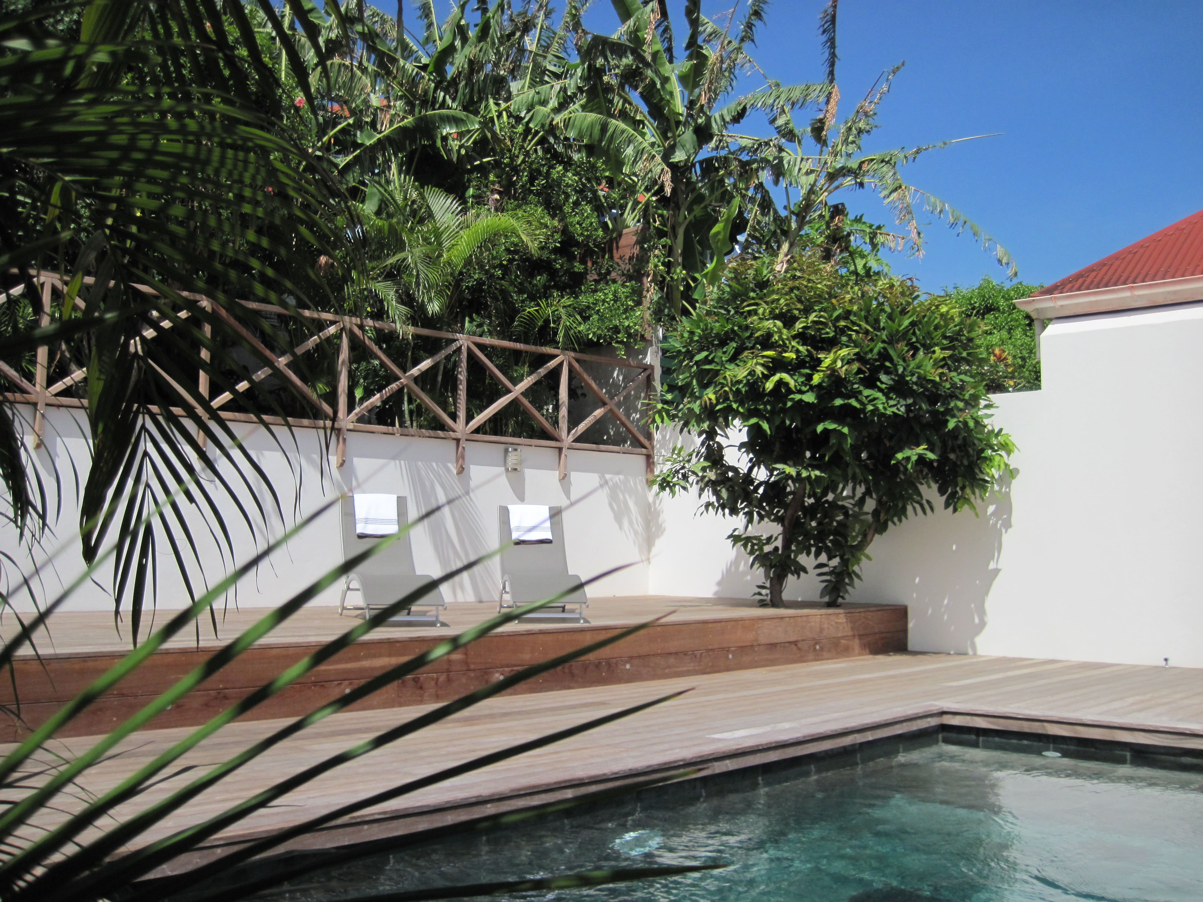Self-contained housing in Gustavia