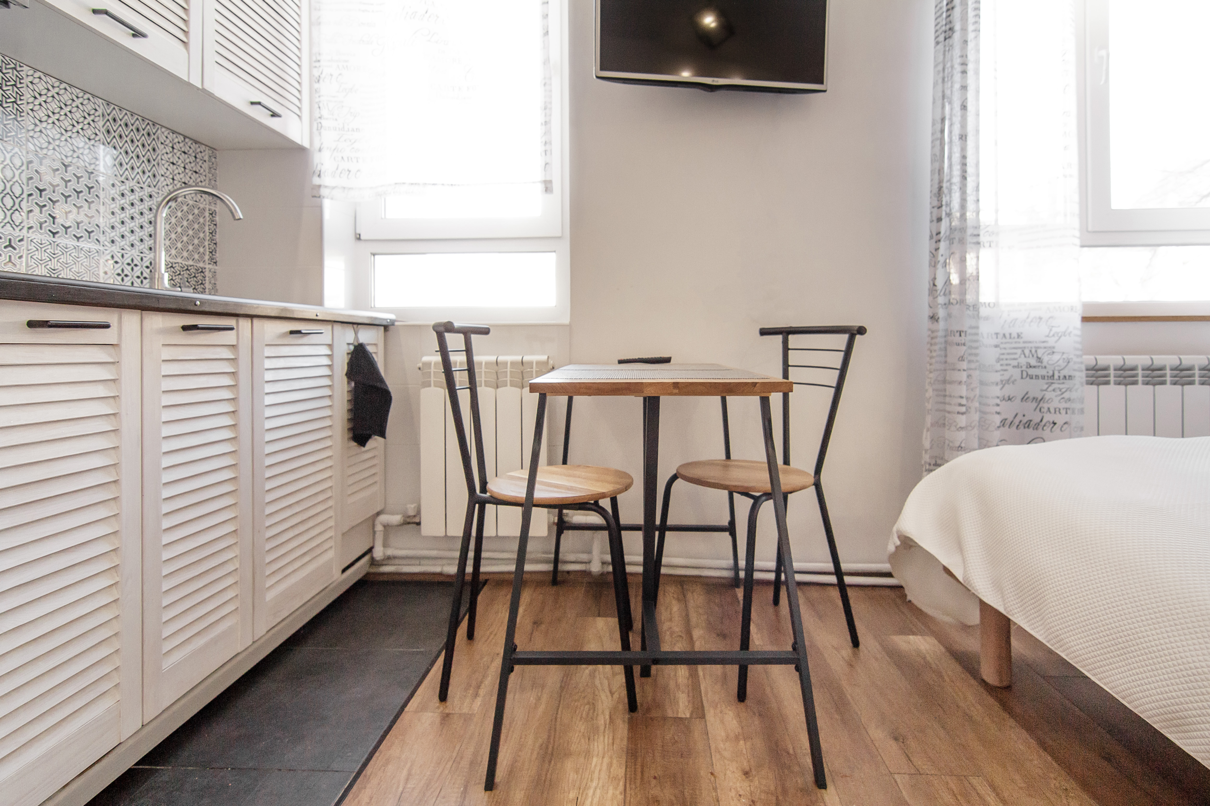 Apartment in an old Odessa courtyard.