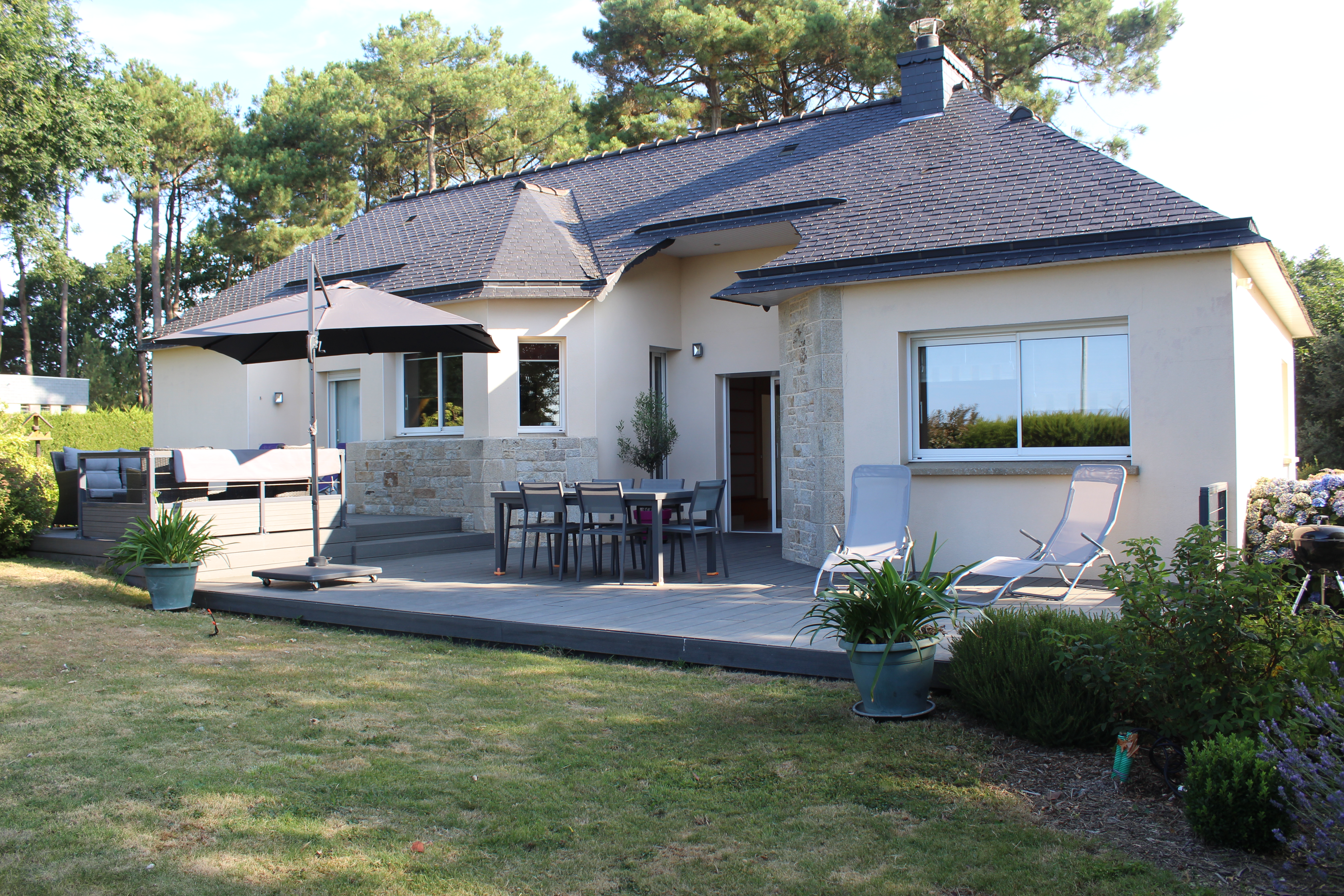 House sea view Gulf of Morbihan
