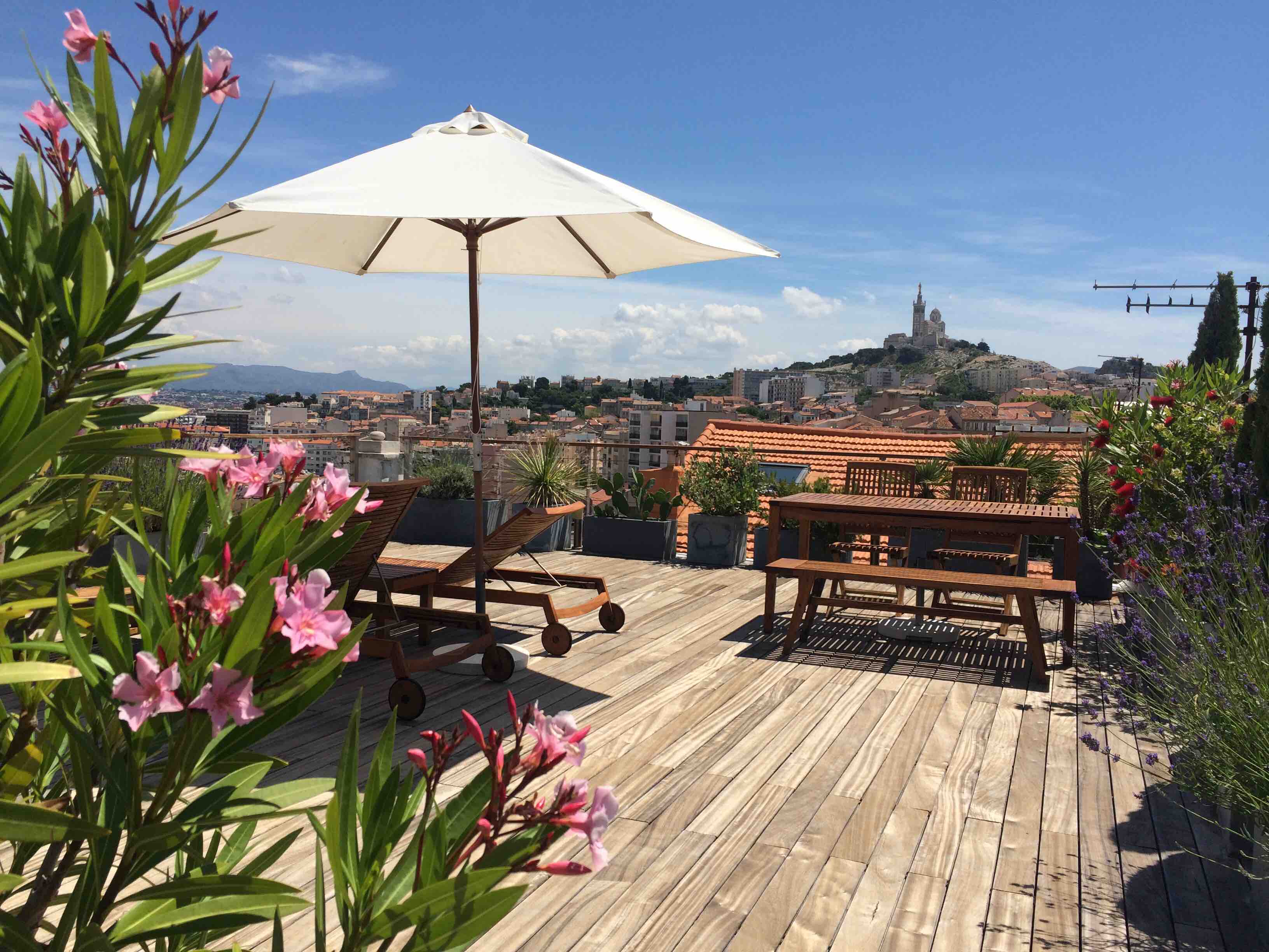 Rooftop sur Marseille, vue imprenable à 360° Appartements en