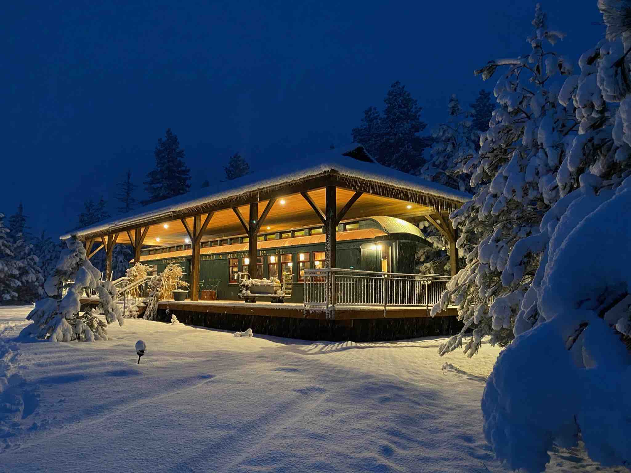 Restored 1909 Train Carriage on 145 Acres Trains for Rent in Deary