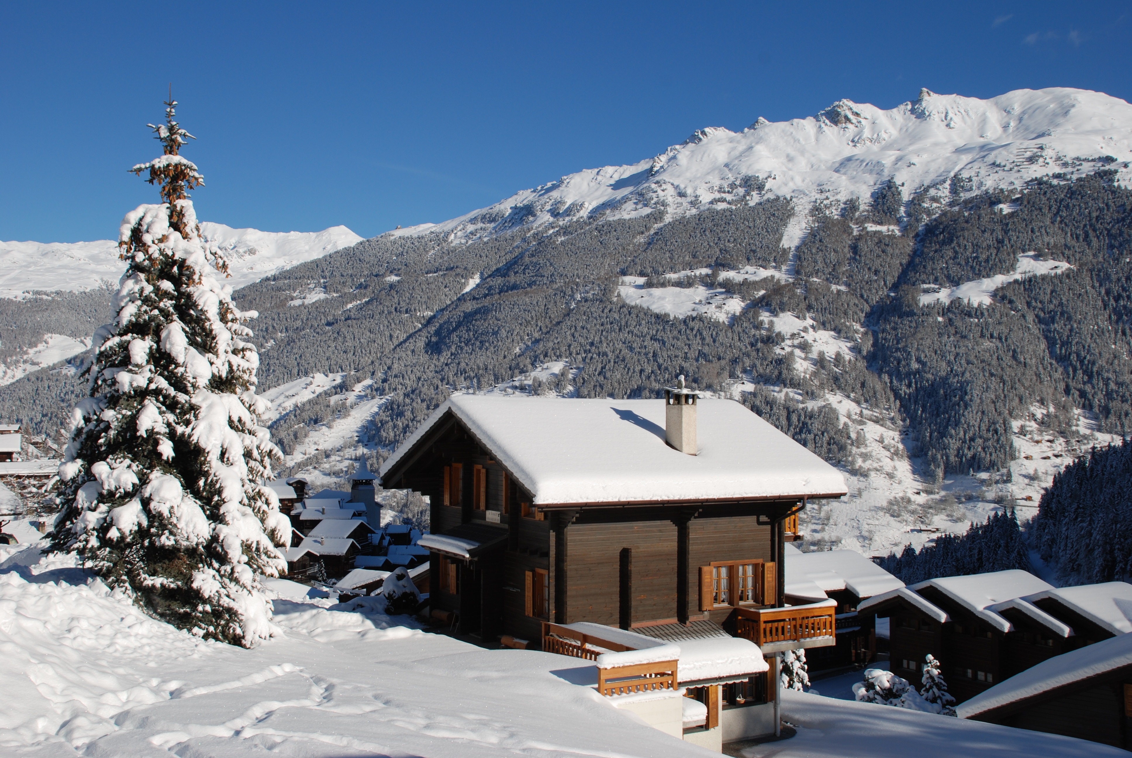 Chalet Le Lutin A, Zentrum Grimentz, Talstation