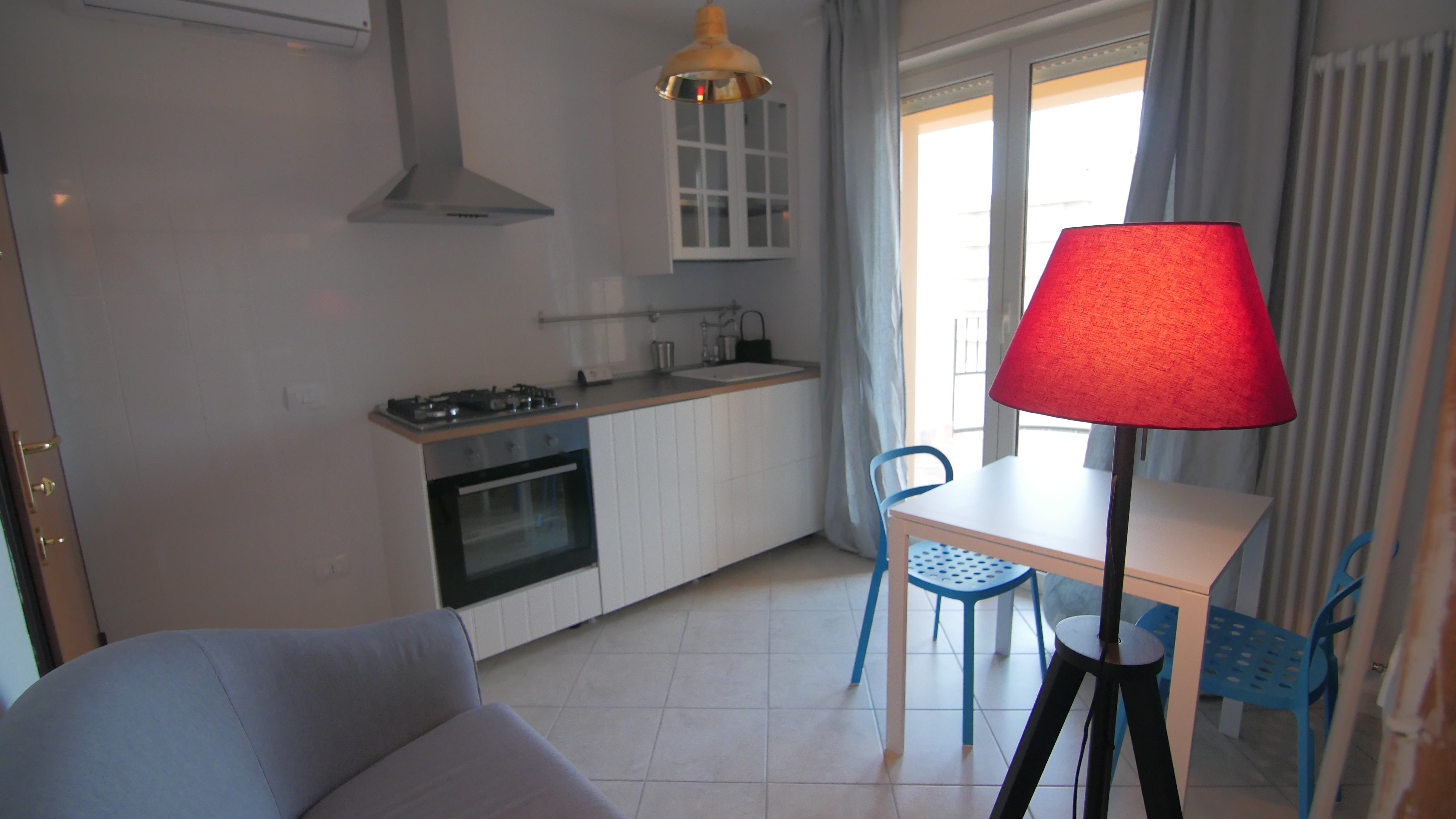 Trendy beachfront mansard