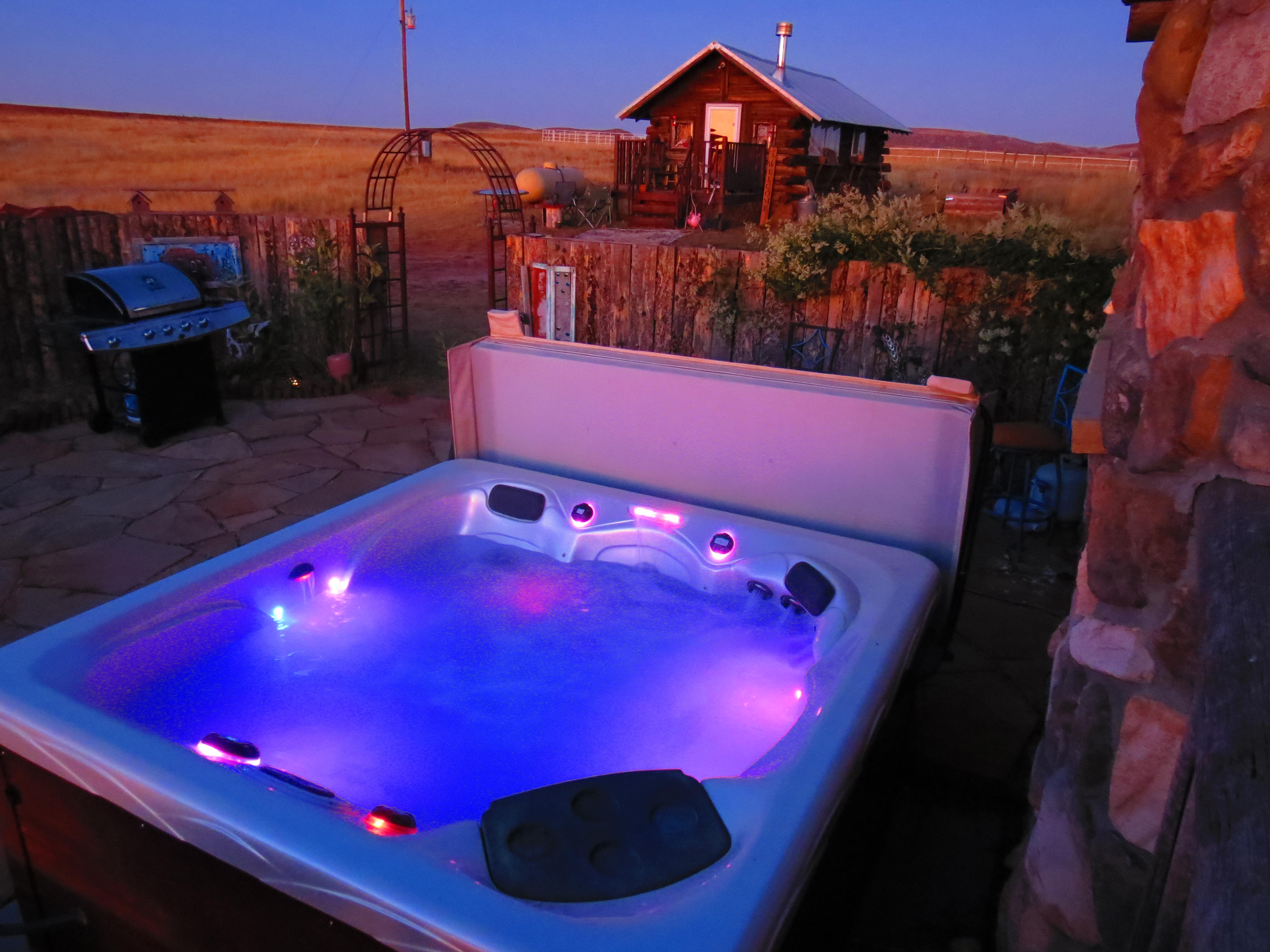 Mountain Log Cabin SAUNA, HOT TUB, Firepits Cabins for Rent in Livermore, Colorado, United